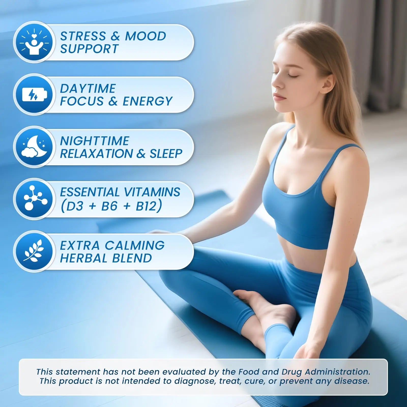 2 Pack Magnesium Complex for Women and Men 4-in-1 Magnesium Glycinate, Citrate, Malate, Taurate - Magnesium Supplement for Relaxation, Sleep & Focus, 60 Days Supply Lukareenz supplements