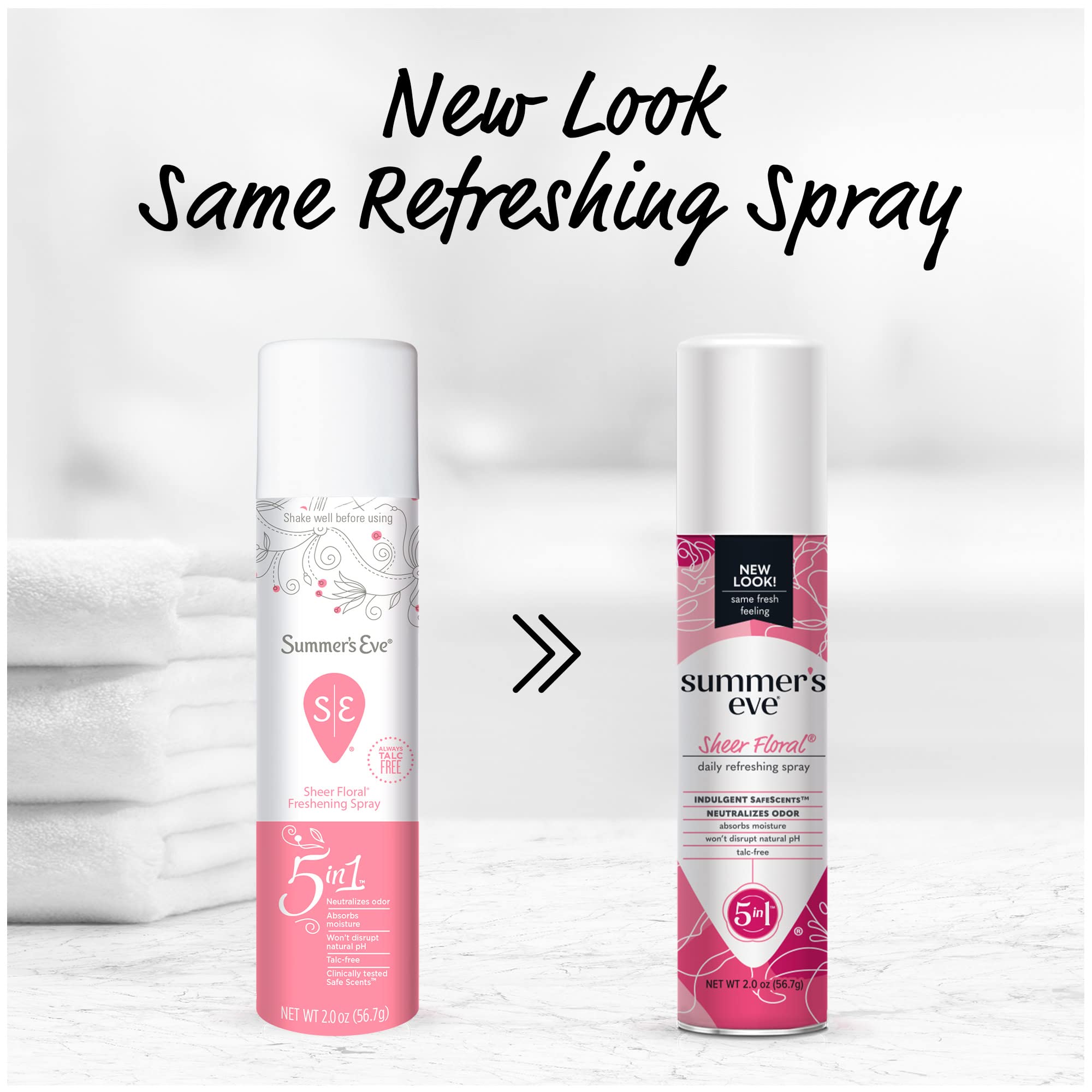 Summer's Eve Freshening Spray | Sheer Floral| 2 oz Size | Pack of 6 | pH Balanced, Dermatologist Summer's EveAu supplements
