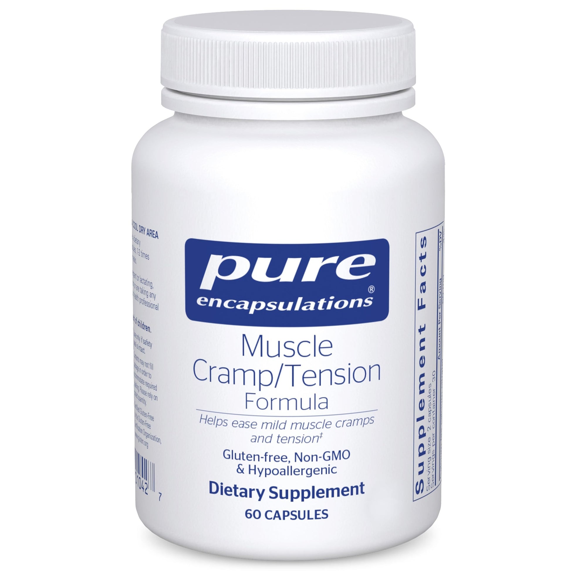 Pure Encapsulations Muscle Cramp/Tension Formula | Hypoallergenic Supplement to Reduce Occasional Muscle Cramps/Tension and Promote Relaxation | 60 Capsules Pure EncapsulationsAu supplements