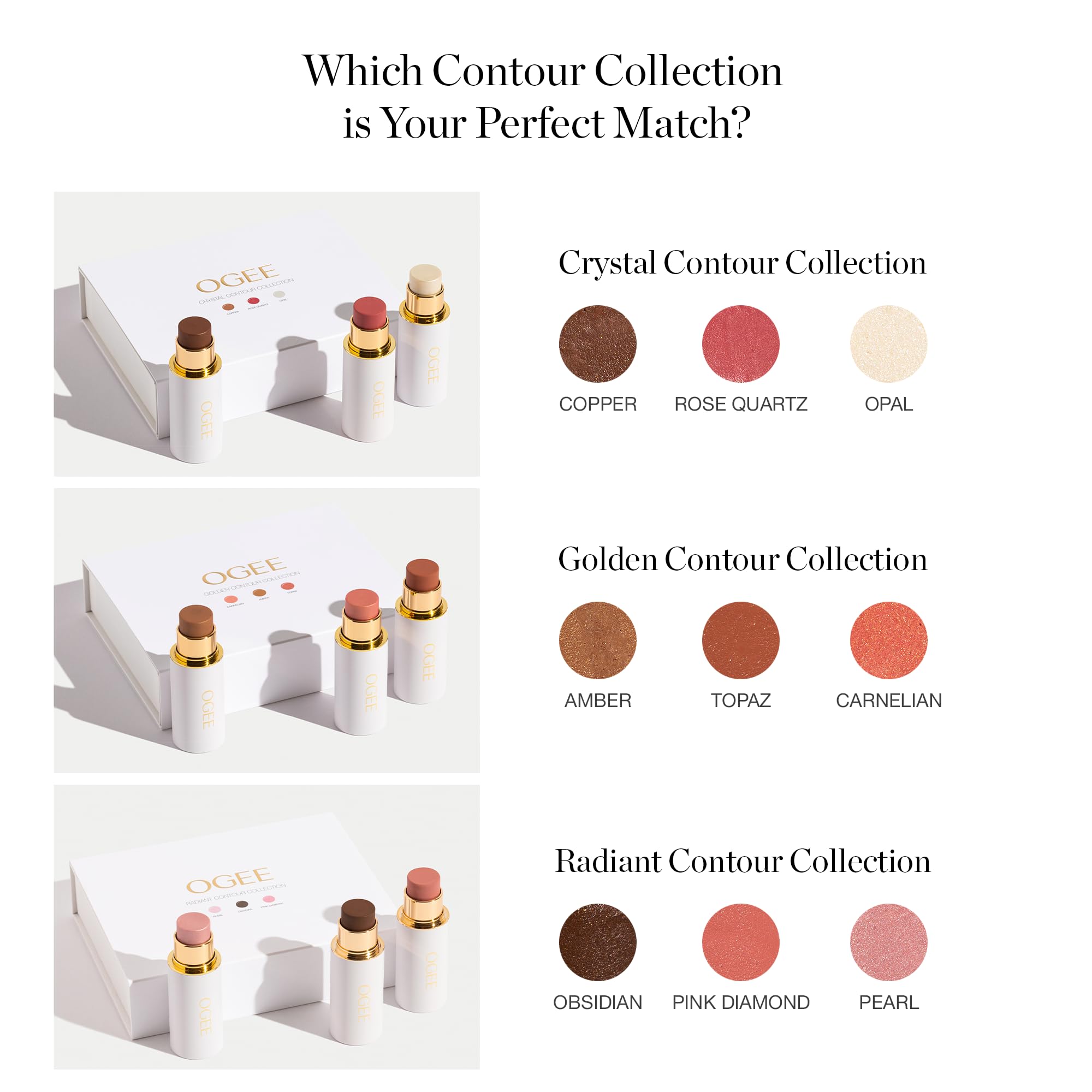 Ogee Sculpted Face Stick (ROSE QUARTZ - ROSE BLUSH) Certified Organic Blush Stick - Multi-Use Cream Blush Stick for Cheeks, Lips & Face OgeeAu supplements