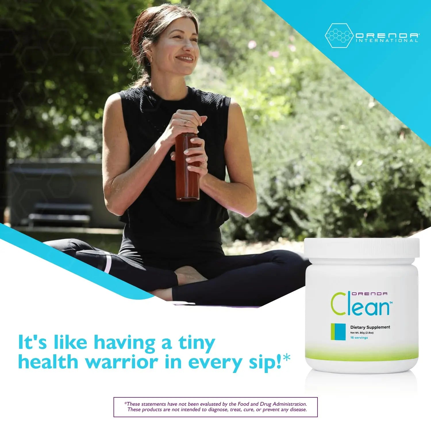 Orenda Clean - Peptizyme-SP EN, Aronia Berry, Aloe Vera and More for Digestive Support - Nutrient-Rich Supplement for Wellness - 80g, 16 Servings Orenda InternationalAu supplements