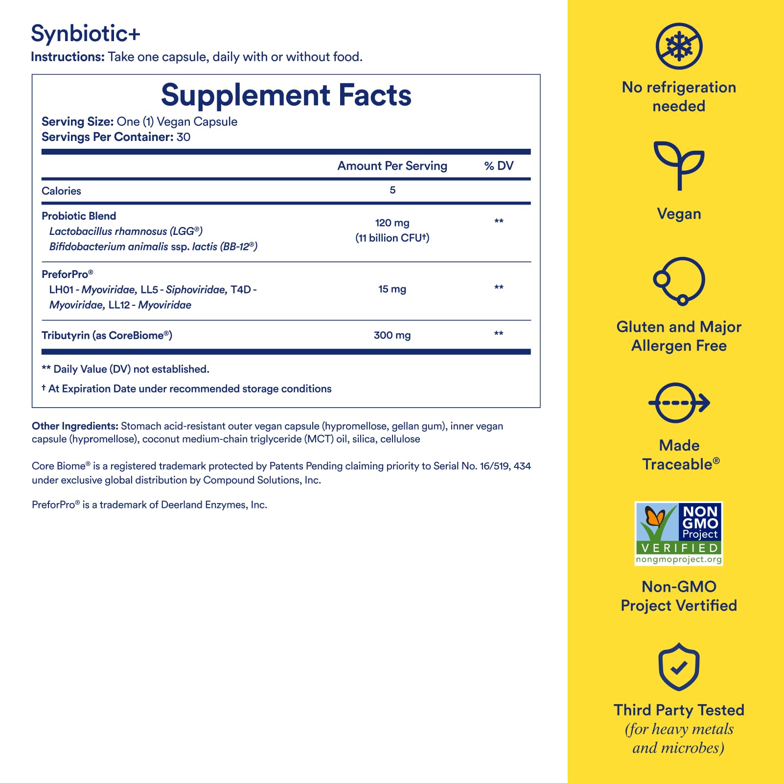 Ritual Synbiotic+ : Probiotic, Prebiotic, Postbiotic, 3-in-1 Formula for Gut Health RitualAu supplements