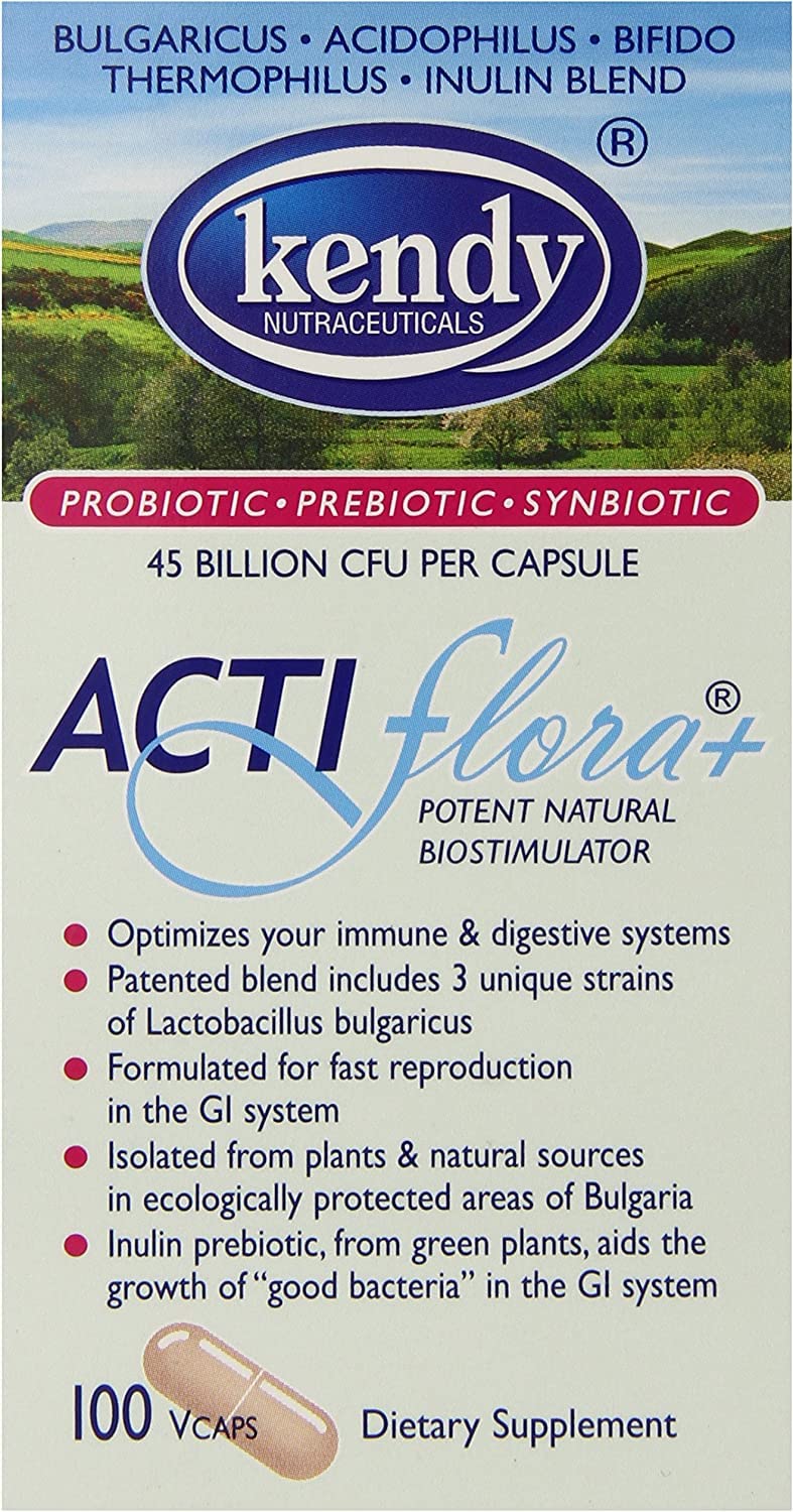 Kendy USA, Actiflora+, Potent Natural Biostimulator, 100 Veggie Caps KendyAu supplements