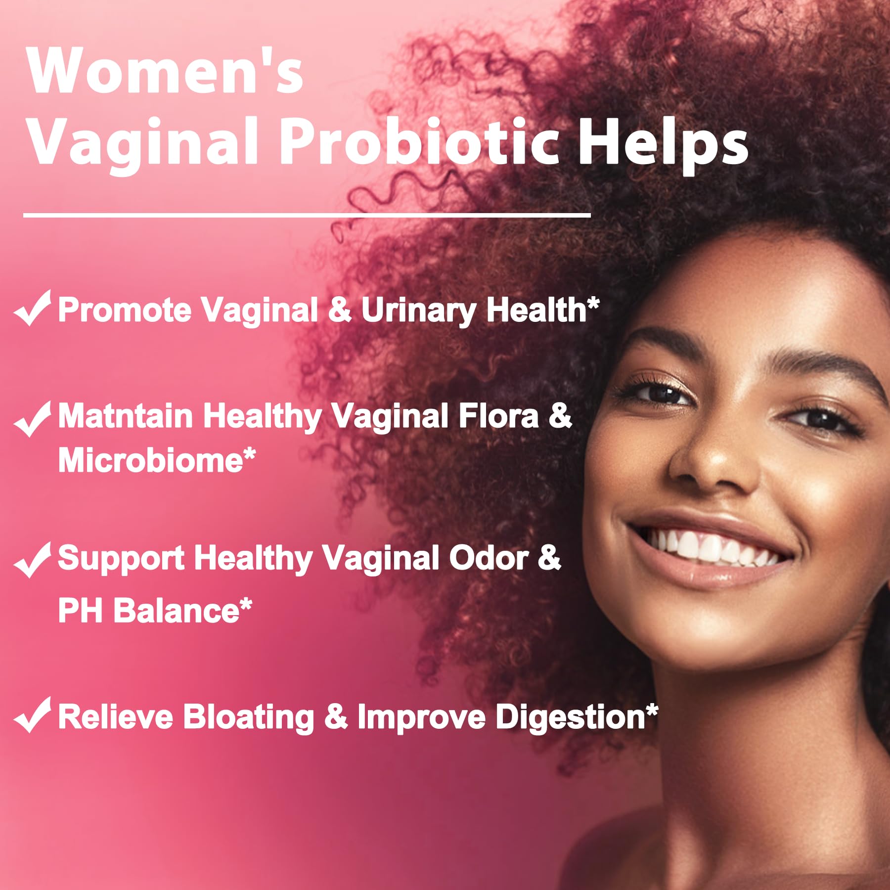 Probiotics for Women Gummies, Sugar Free Vaginal Probiotics 50 Billion CFU 10 Strains w/ Cranberry NEVISSAu supplements
