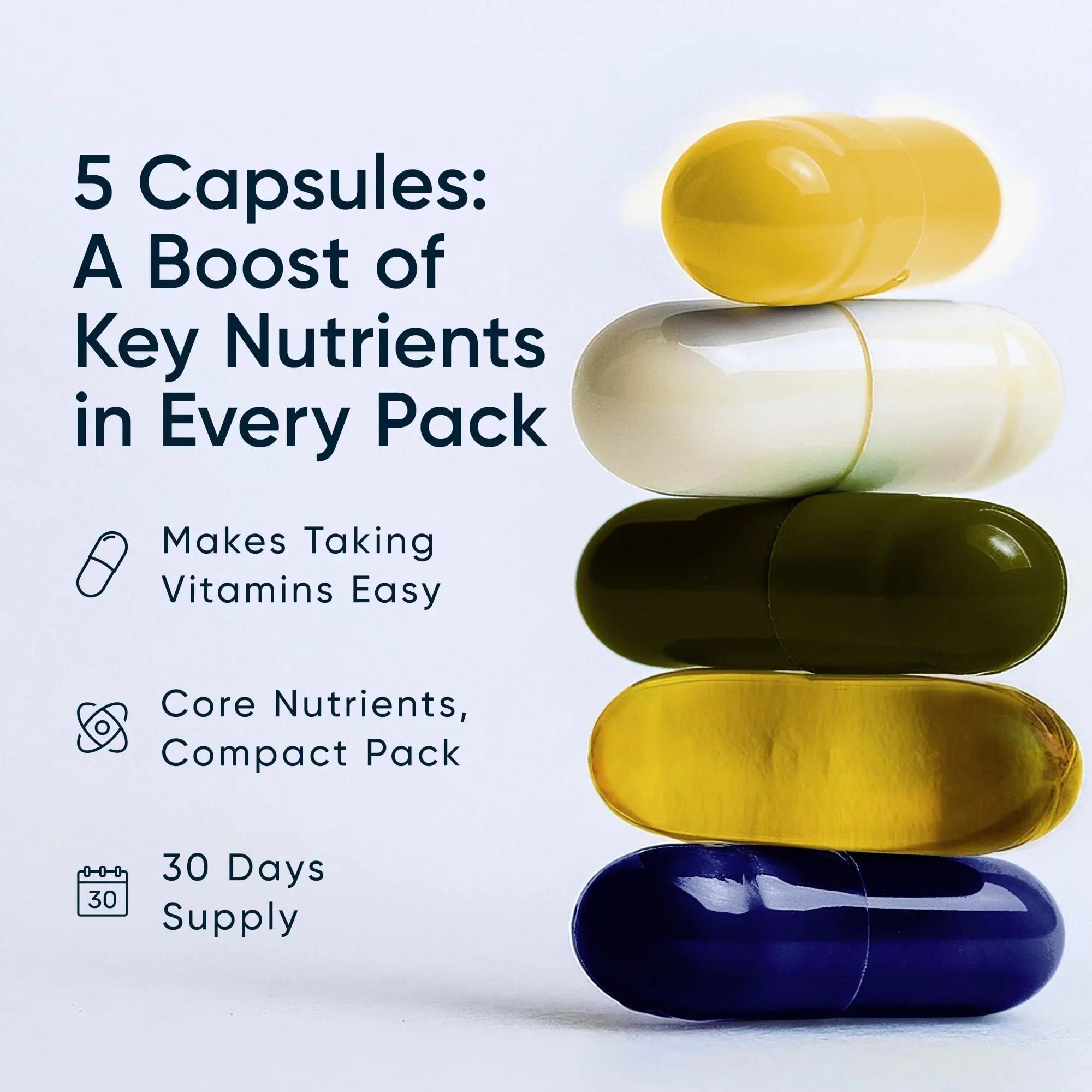 Daily Vitamin Packs for Men & Women – Immune, Energy & Heart Support with Vitamin D3, Omega-3, Probiotics, Methyl B12 & Vitamin C Planet 3Au supplements