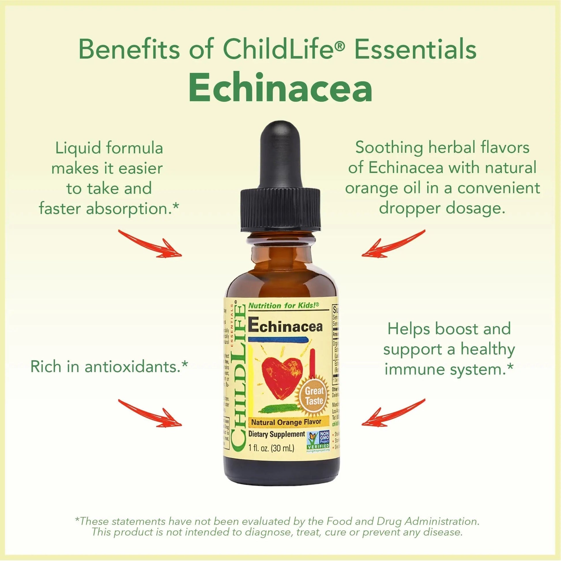 CHILDLIFE ESSENTIALS Immune Support 3-Pack - Liquid Vitamin C, First Defense, and Echinacea - Immune Boosting Supplements CHILDLIFE ESSENTIALSAu supplements