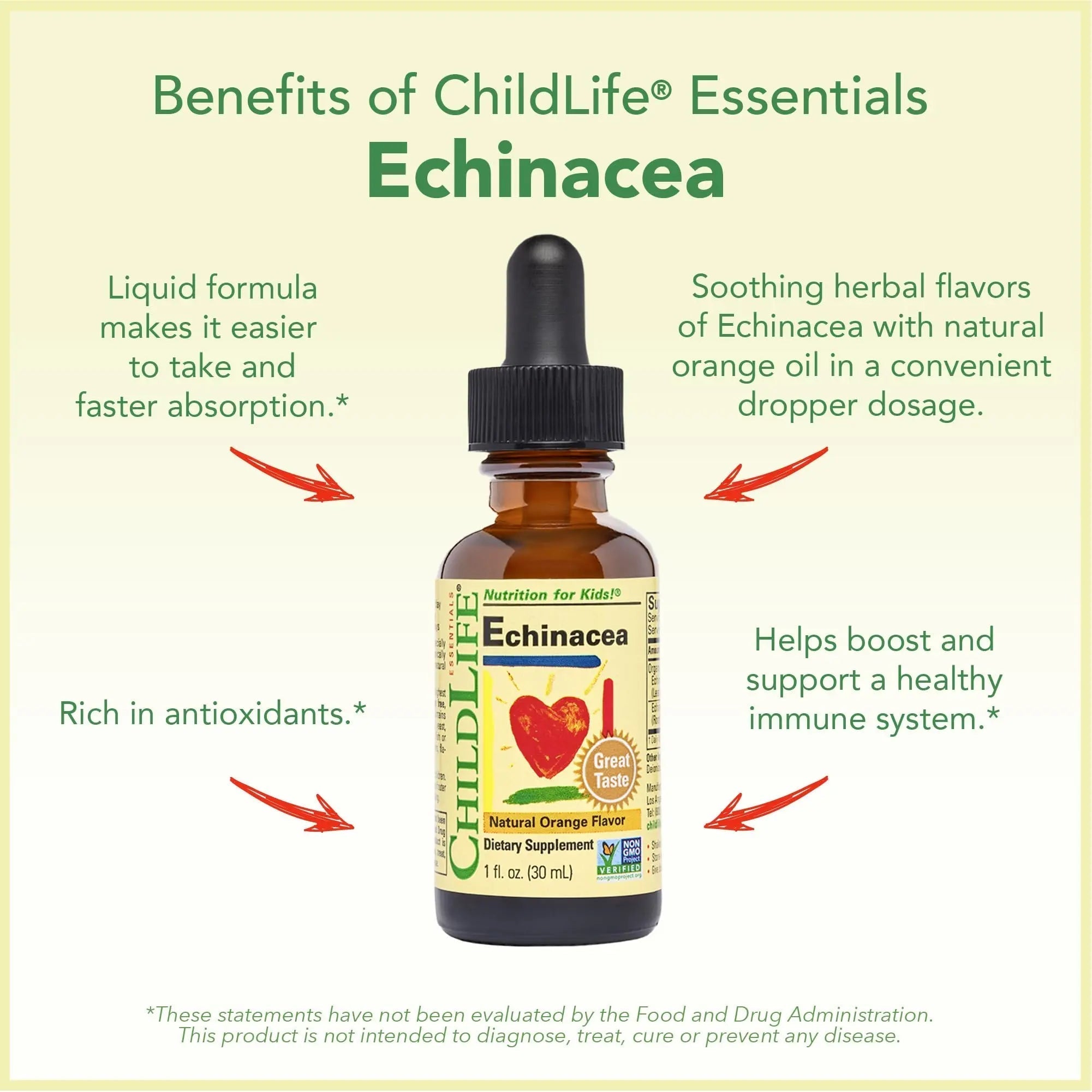 CHILDLIFE ESSENTIALS Immune Support 3-Pack - Liquid Vitamin C, First Defense, and Echinacea - Immune Boosting Supplements CHILDLIFE ESSENTIALSAu supplements