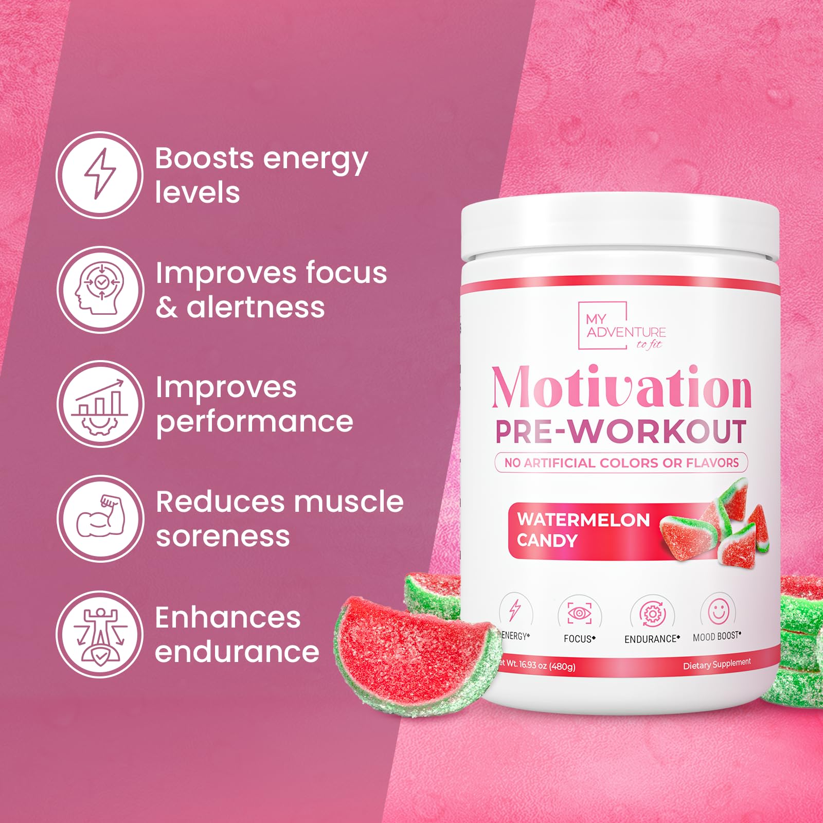 Pre Workout Powder for Men - Gluten Free Preworkout with Creatine for Muscle Endurance My Adventure to FitAu supplements