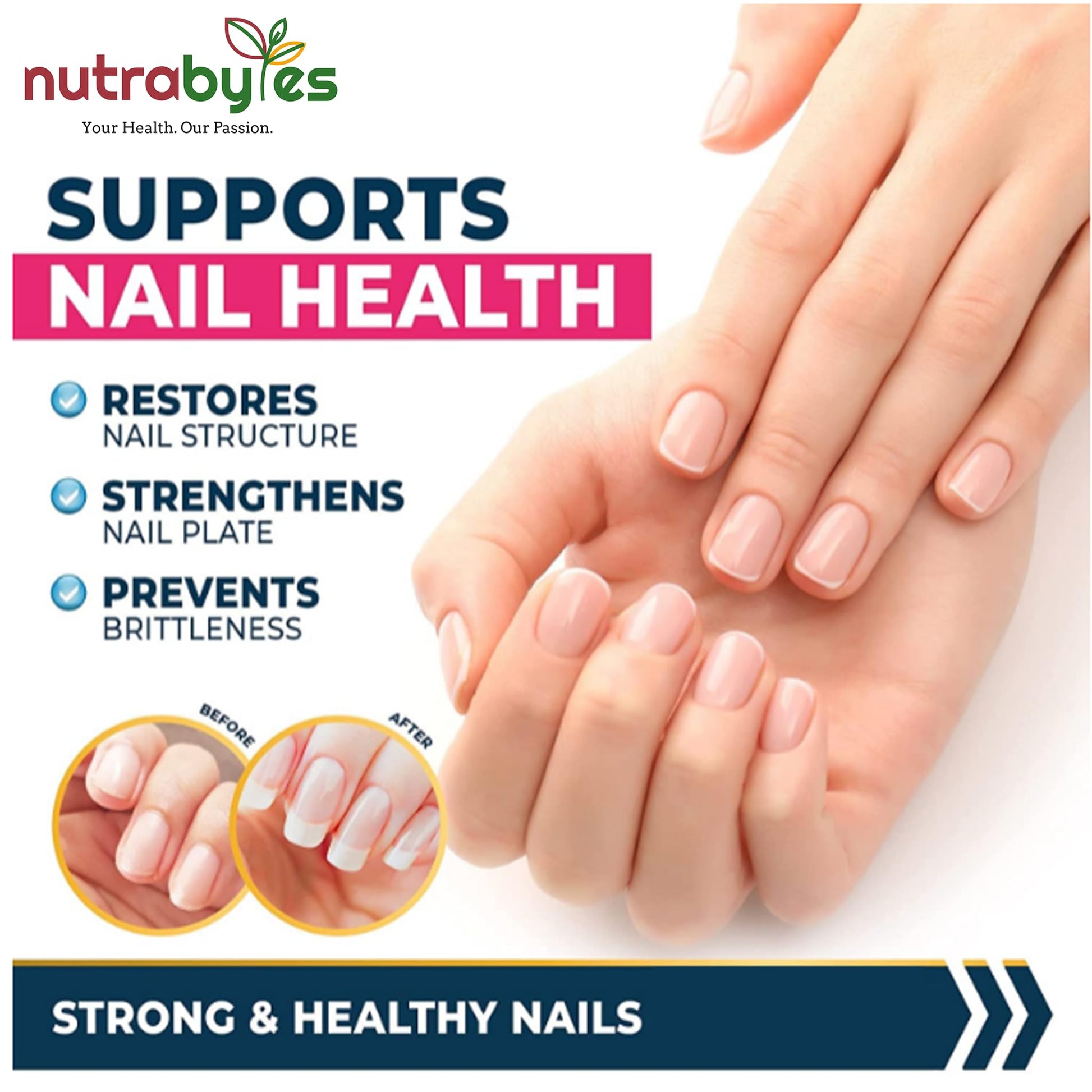 High Strength Marine Collagen with Hyaluronic Acid, Retinol and Vitamin C | 180 Capsules - 3 Months Supply NUTRABYTESAu supplements
