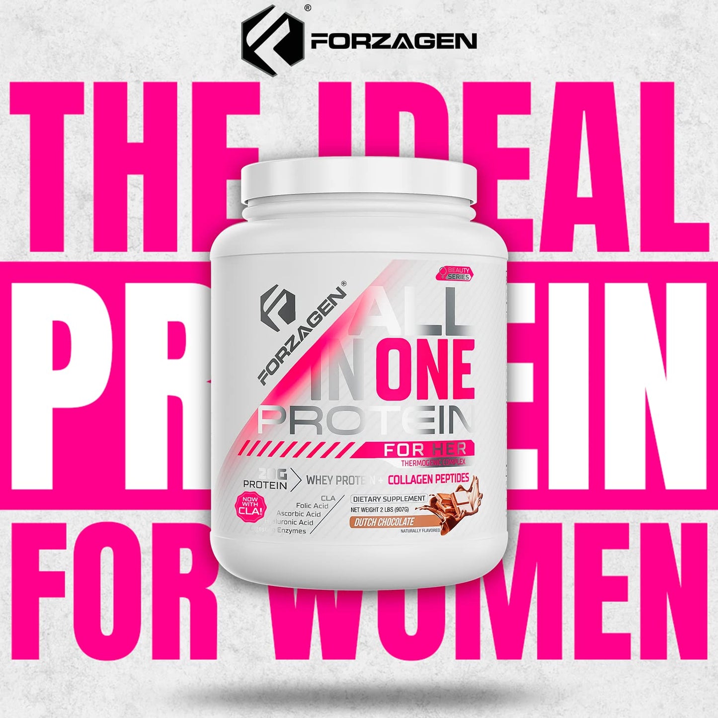Forzagen Protein Powder for Women - Protein Shake With Collagen Powder for Women ForzagenUS supplements
