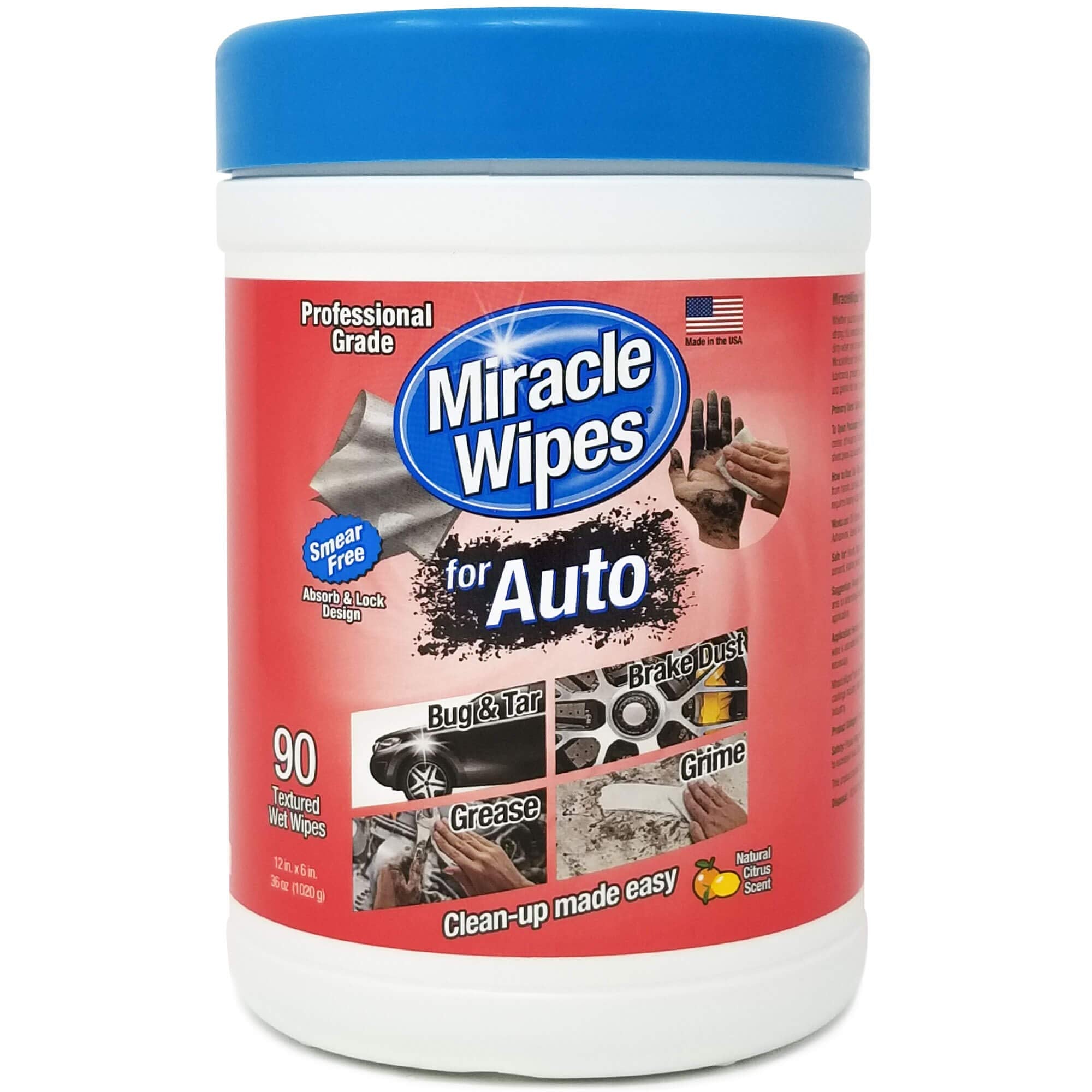 MiracleWipes for Automotive, All Purpose Cleaning Wipes for Hands, Auto Interior, Exterior MiracleWipesUS supplements