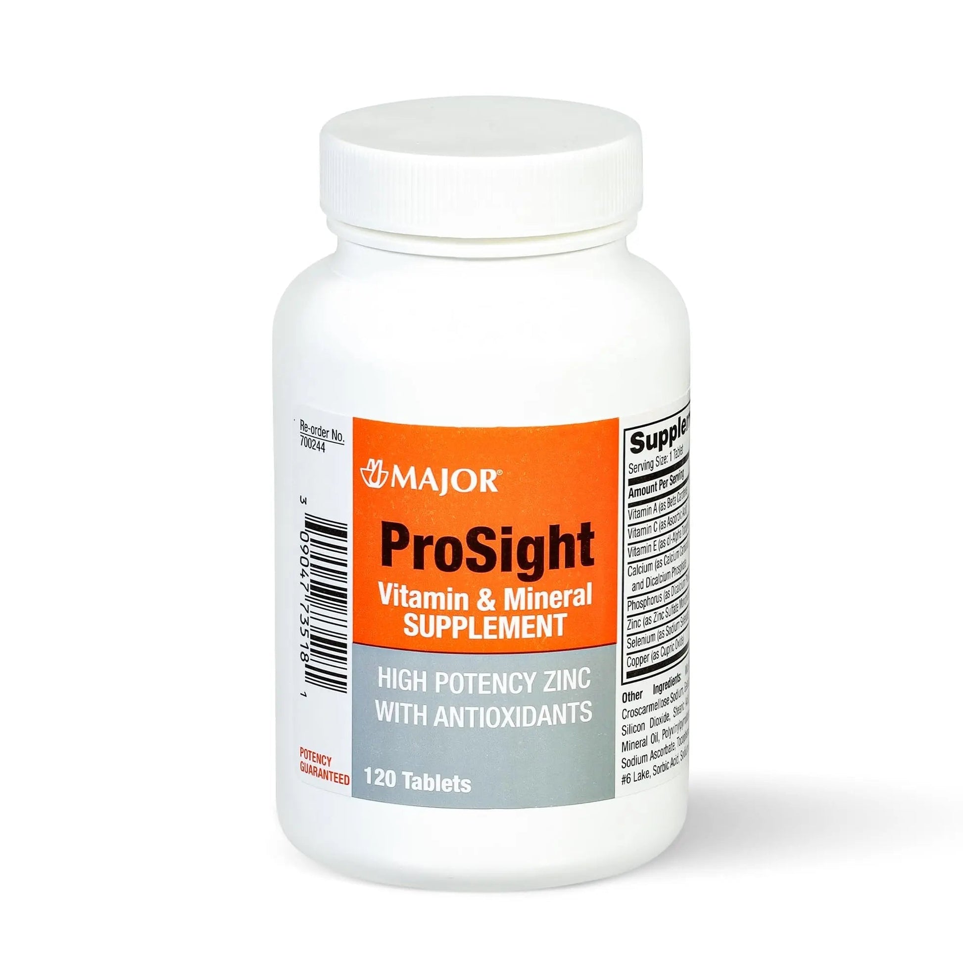 MAJOR ProSight Vitamin and Mineral Supplement - Daily Multivitamin for Women and Men with High Potency Zinc MAJORAu supplements