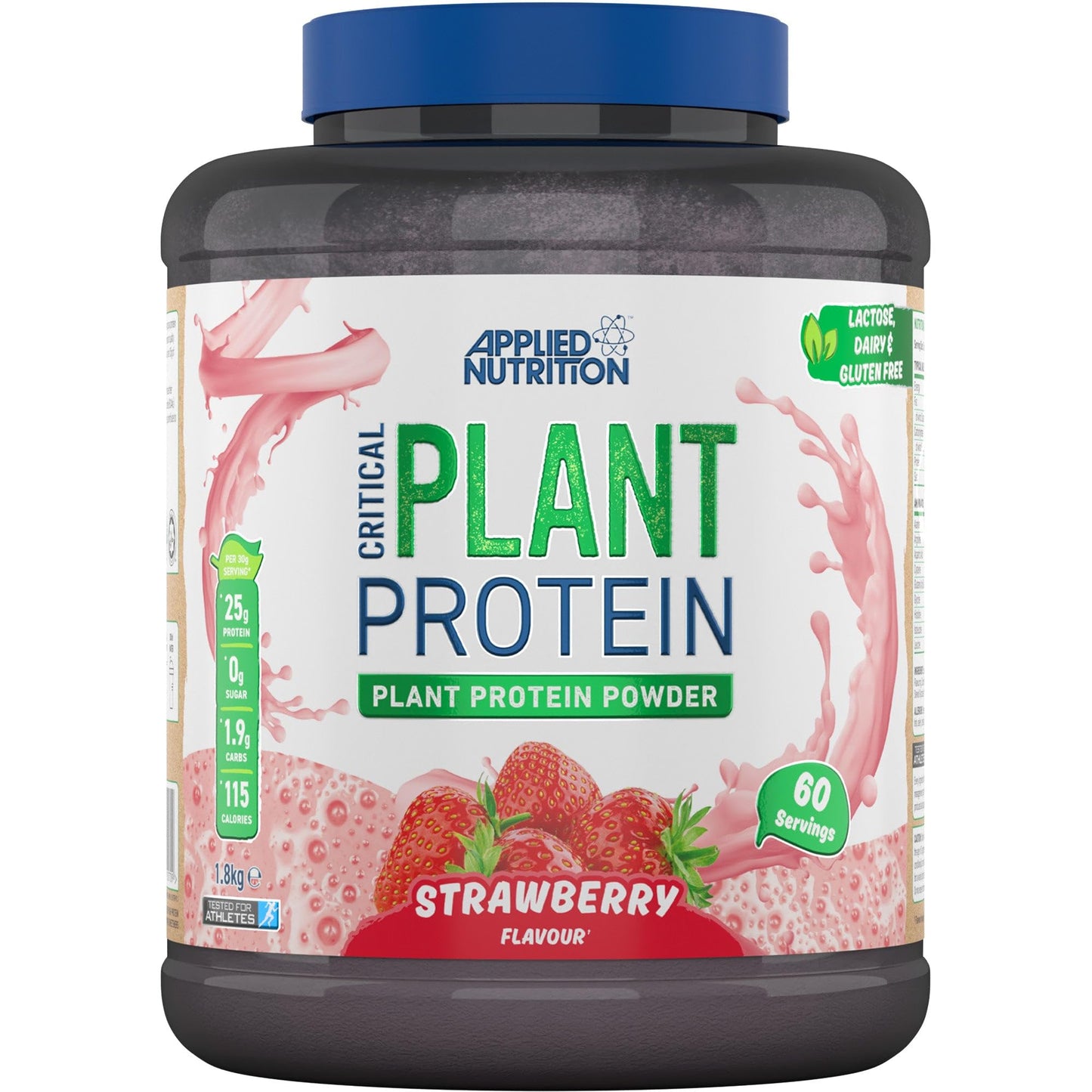 Applied Nutrition Plant Protein Powder – Critical Plant Vegan Protein Shake with SOYA Applied NutritionUS supplements