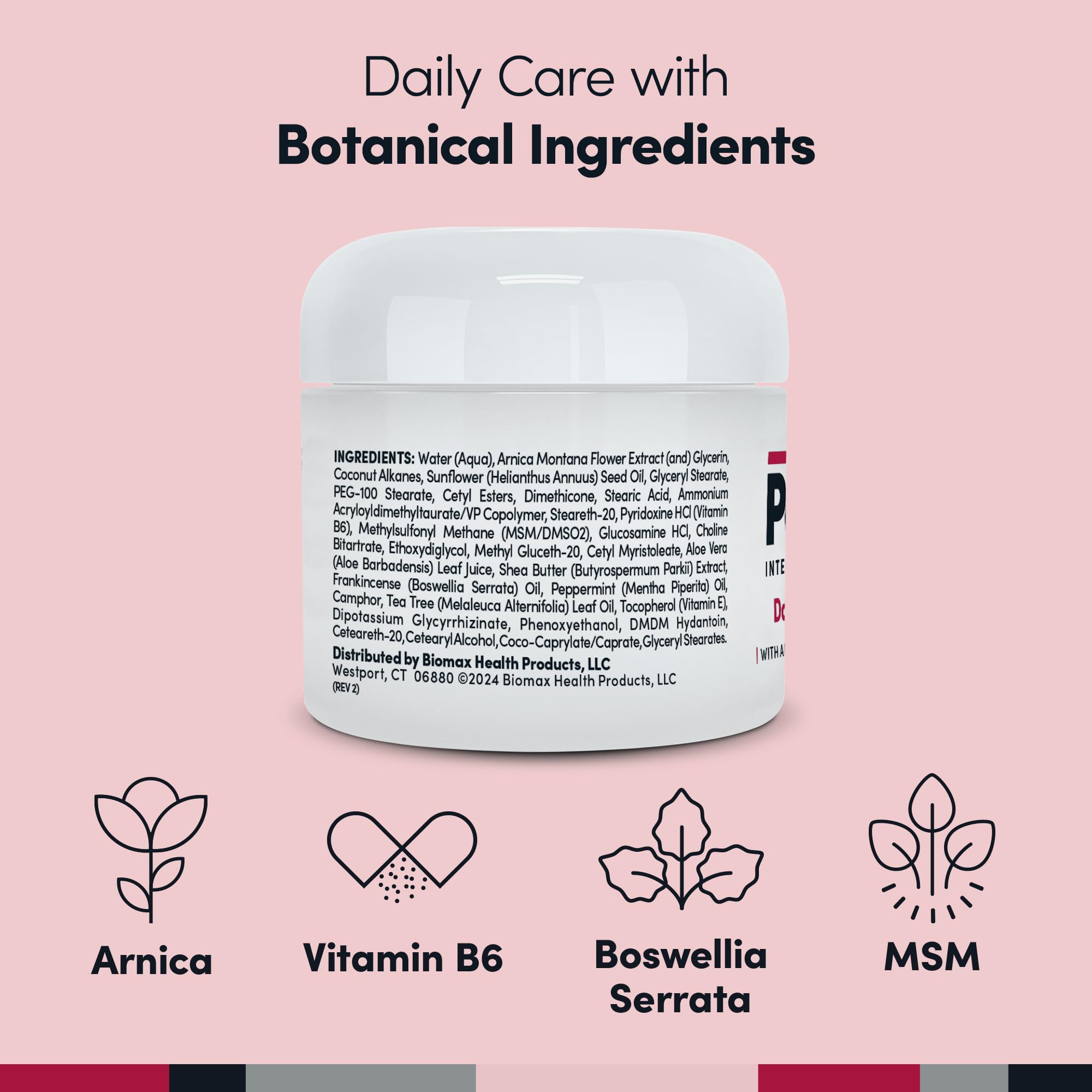 Penetrex Daily Joint & Muscle Care Cream – Soothing Botanical Formula with Arnica, Vitamin B6 & MSM – Lightweight Fast-Absorbing Cream for Everyday Movement - Non-Greasy - Light Scent- 2 oz PenetrexAu supplements