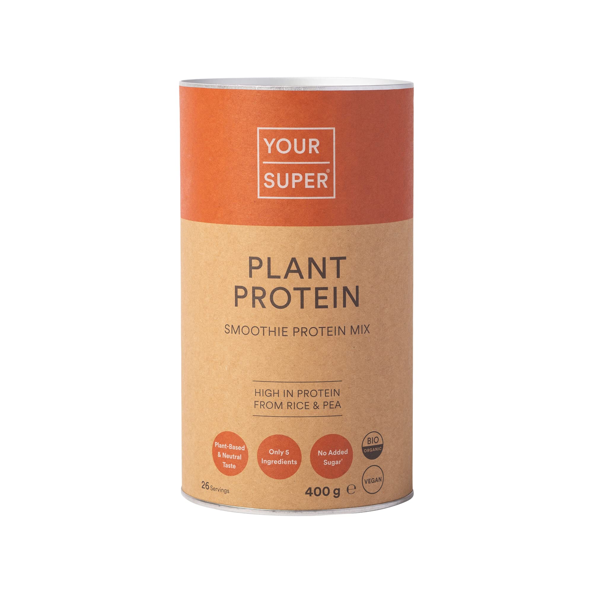 Your Super Plant Protein Organic Superfood Powder – Plant Based Protein Powder for Muscle Growth Your SuperAu supplements