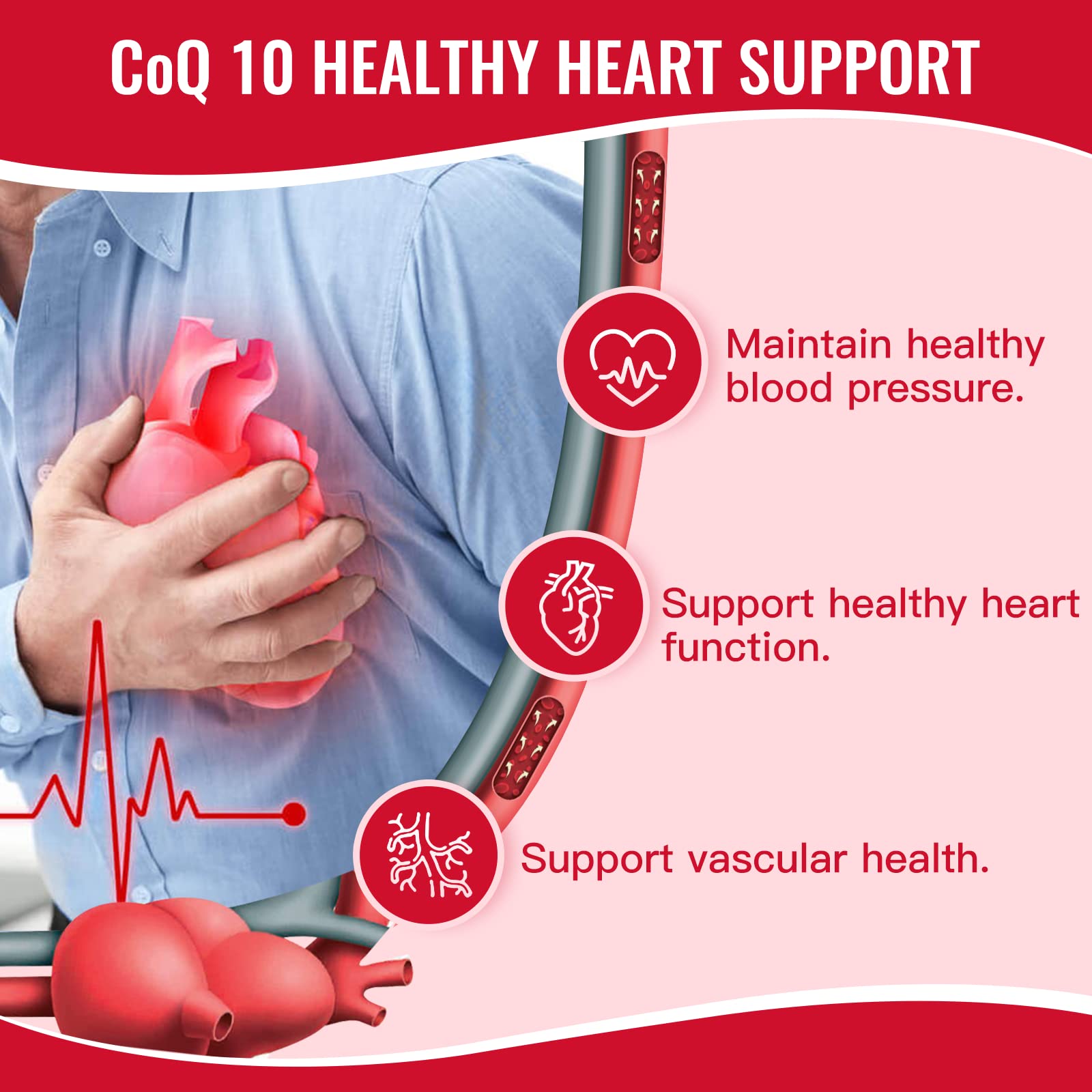 NATURE TARGET CoQ10-300mg-Softgels + PQQ with Organic-Olive-Oil - High Absorption NATURE TARGETUS supplements