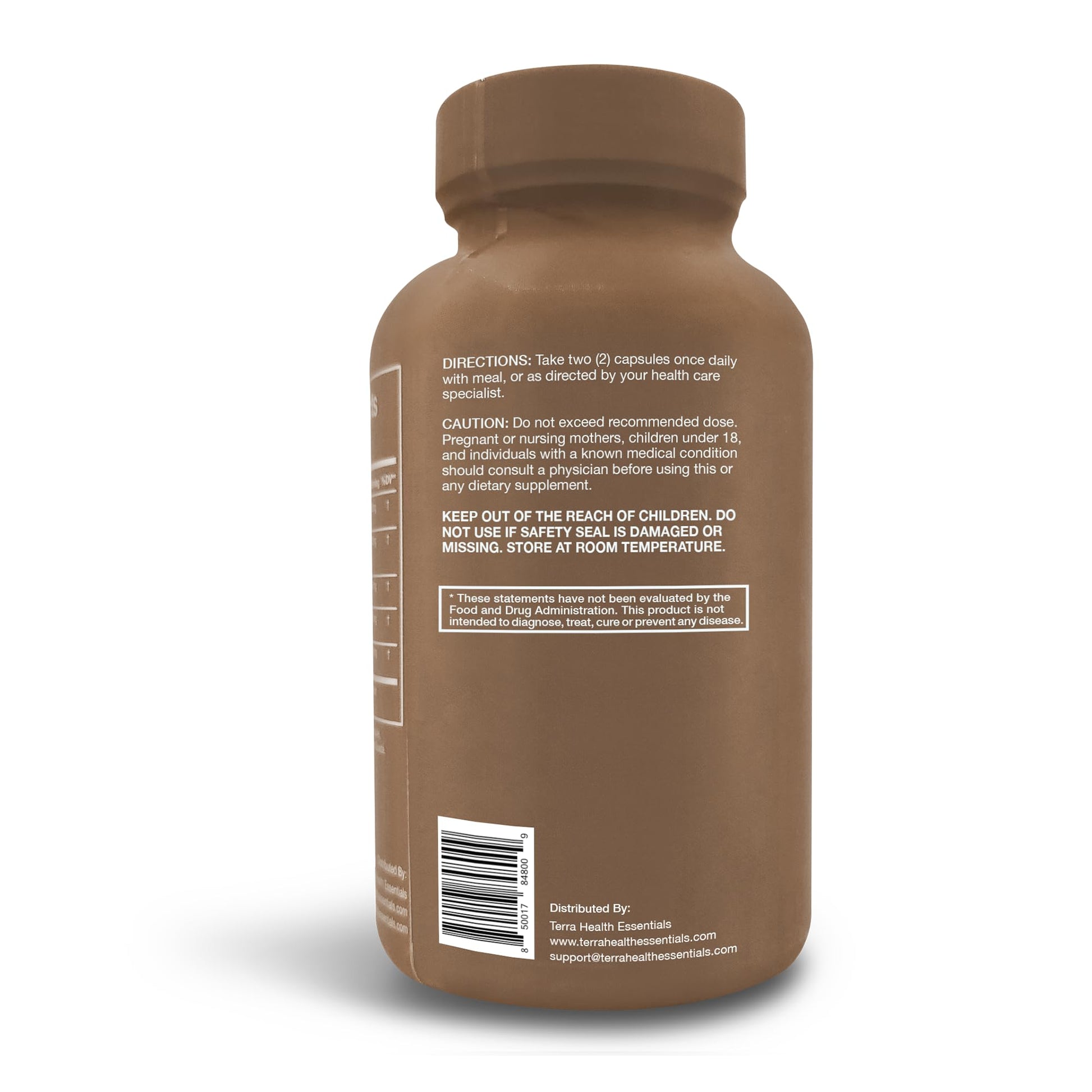 Terra Health Essentials NOOFOCUS - Nootropics Brain Support Supplement with Adaptogenic Mushrooms, Alpha-GPC, Gotu Kola, L-Theanine for Focus & Memory - All Natural, 30 Day Supply Terra Health EssentialsAu supplements