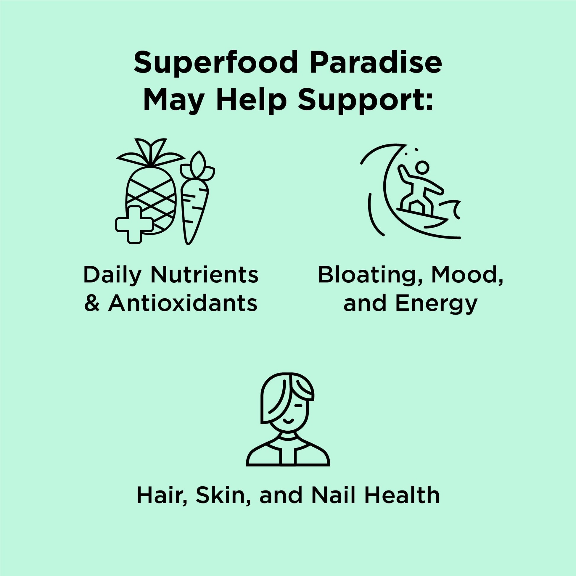nbpure Earthy Andy Superfood Paradise, Mango Pineapple, 30 Servings nbpureAu supplements