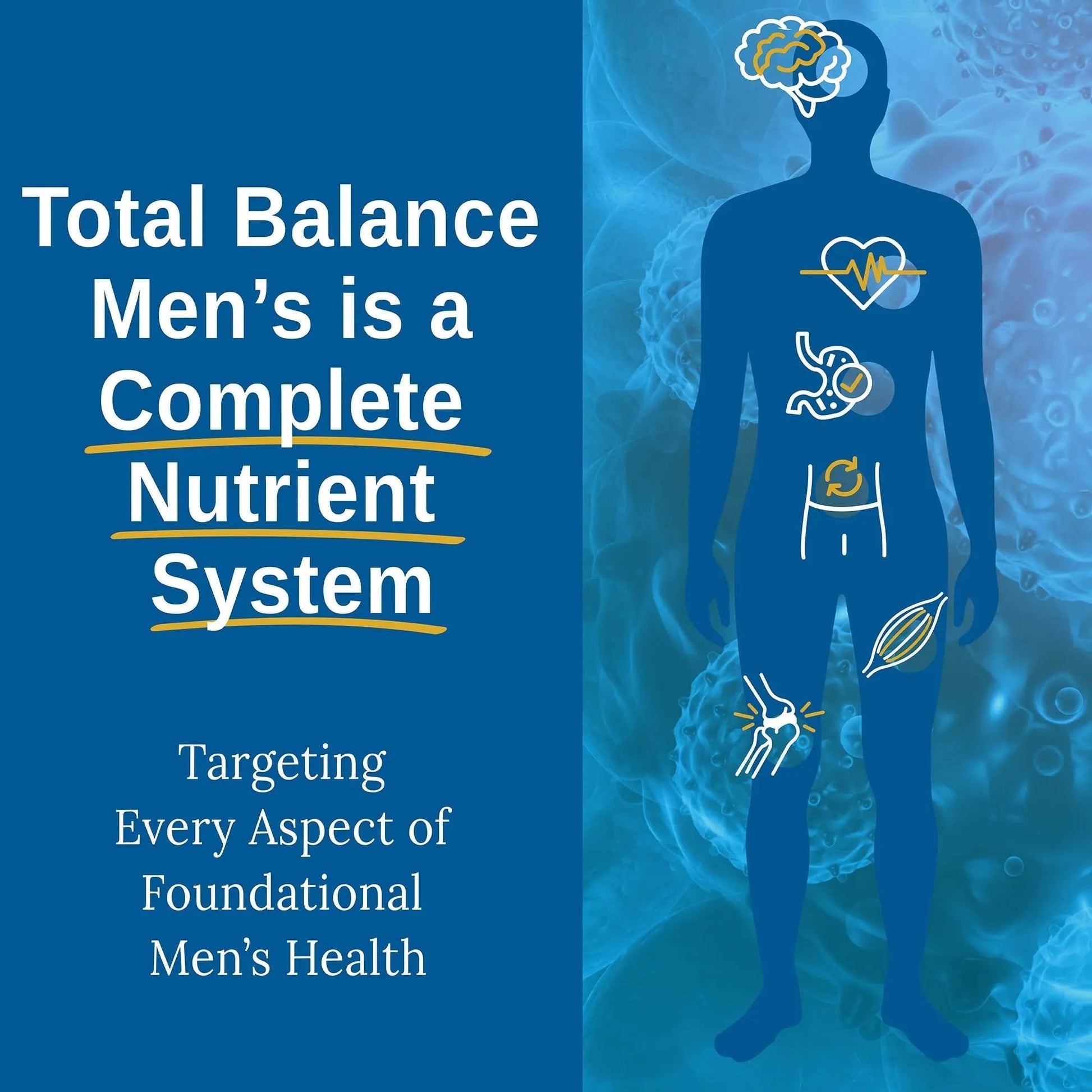 Xtendlife Total Balance Men’s Multivitamin for Immune, Heart, Digestive & Cellular Health - Daily Support XtendlifeAu supplements