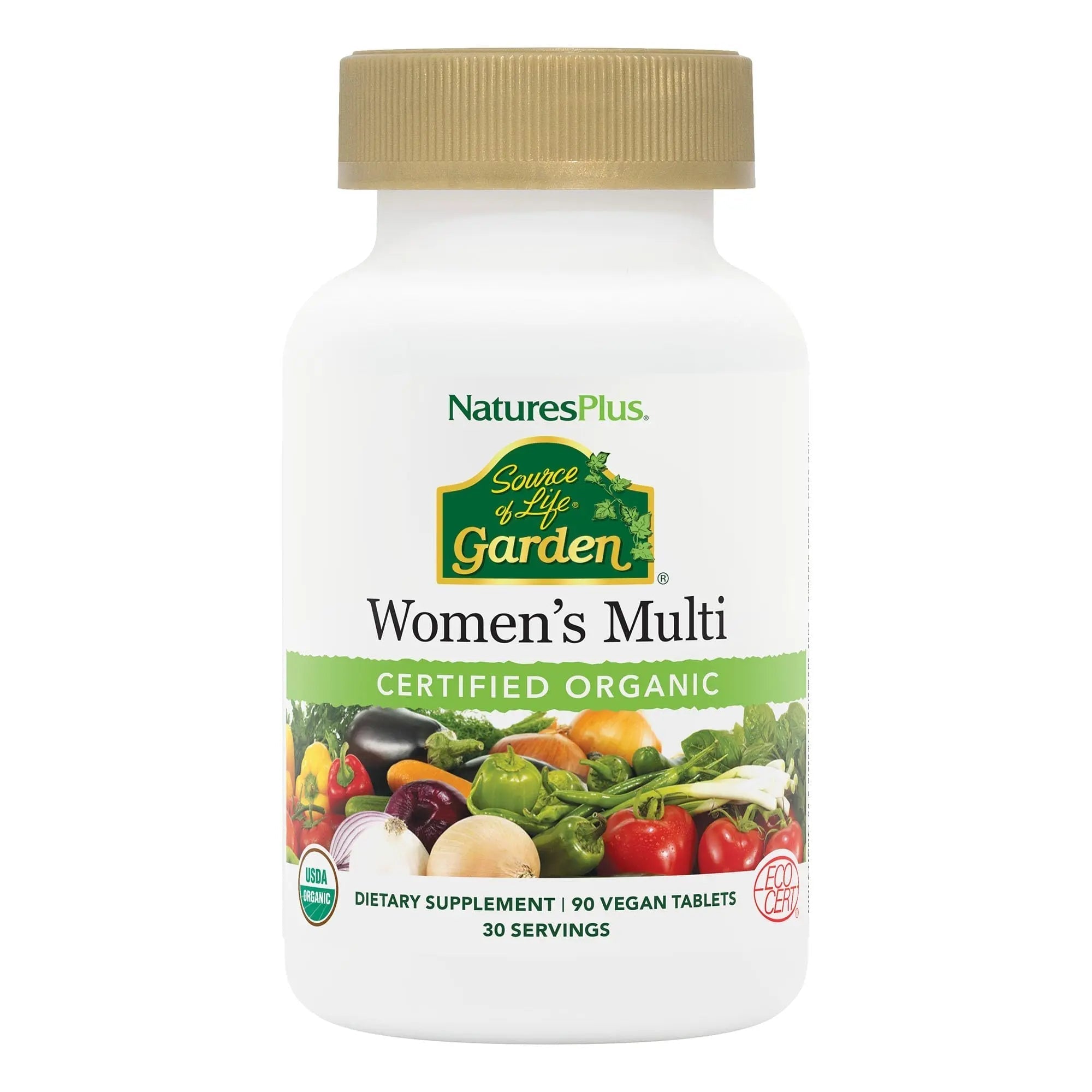 NaturesPlus Source of Life Garden Women’s Multivitamin - 90 Tablets - Supports Energy & Healthy Immune System Nature's PlusAu supplements