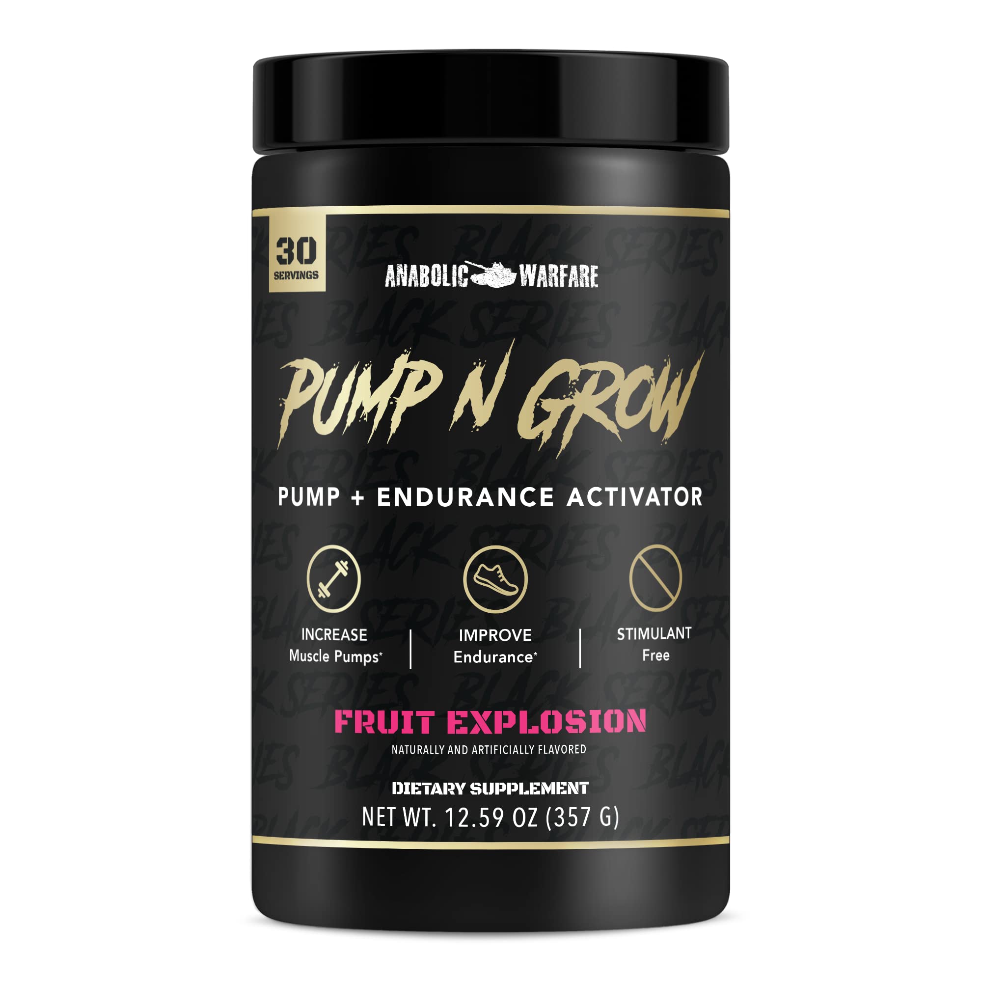 Anabolic Warfare Pump-N-Grow Muscle Pump Supplement Caffeine Free Pre Workout Anabolic WarfareAu supplements