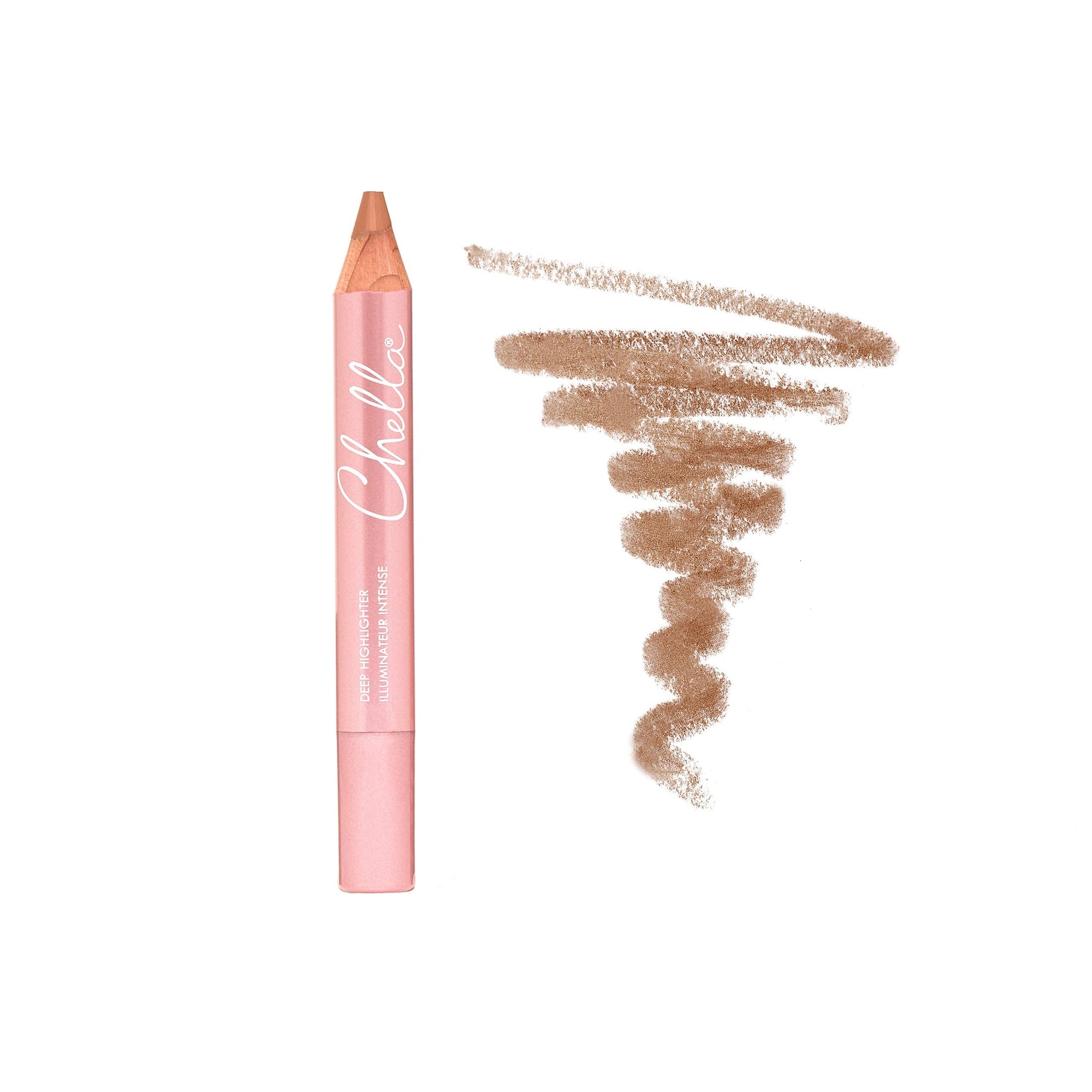 Chella Highlighter Makeup Pencil - Vegan, Cruelty Free, Paraben Free, Gluten Free - Use as a Highlighter, Concealer and Under Eye Liner (Deep Matte) ChellaAu supplements