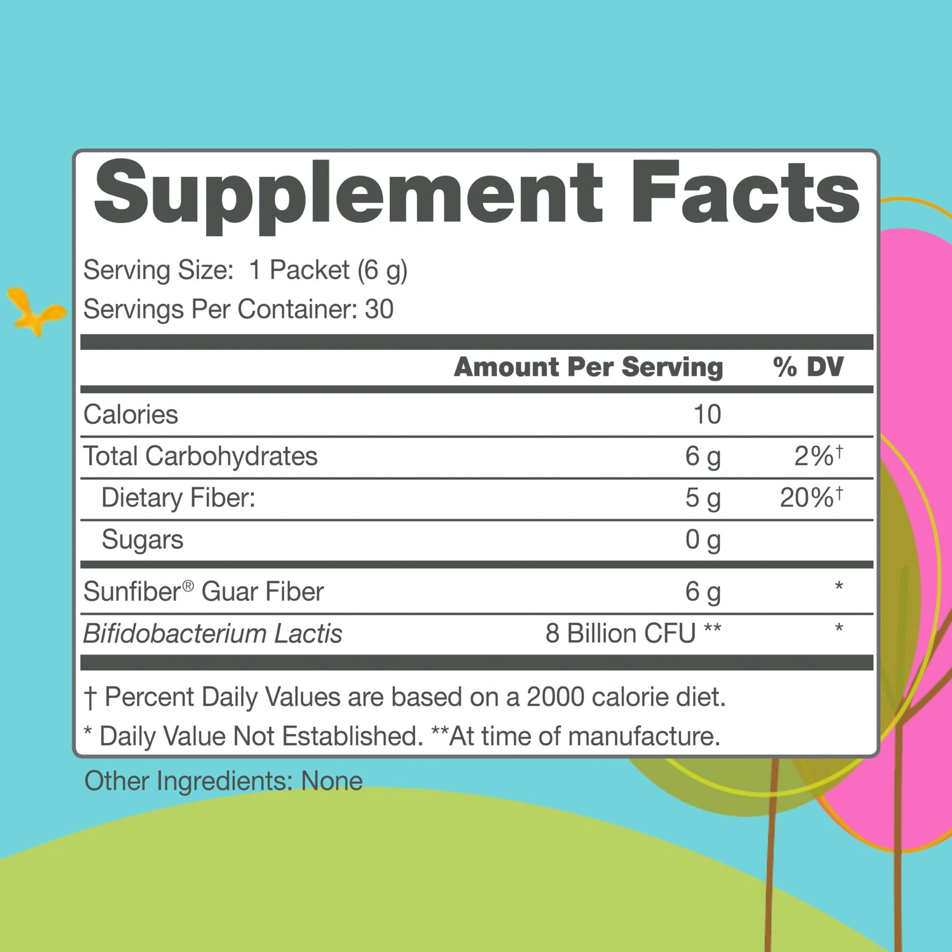 Regular Girl Organic Powder, Prebiotic Fiber Supplement and Probiotics for Women, Low FODMAP, 30 On-The-Go Packets, Unflavored, 30 Serving Packets Regular GirlAu supplements