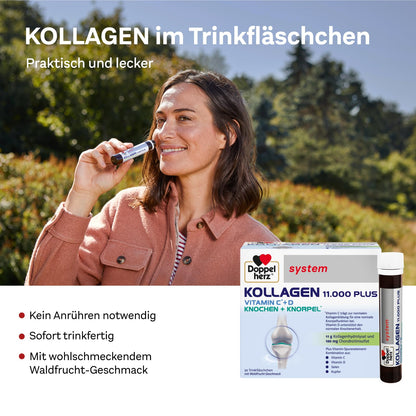 Doppelherz collagen 11,000 ampoules, 30 x 25 ml, PZN:7625039 My StoreUS supplements