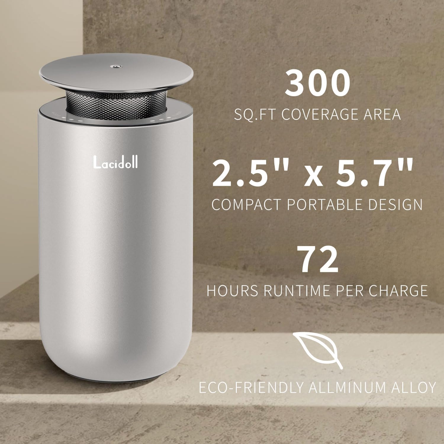 LACIDOLL Scent Diffusers for Home, Waterless Essential Oil Diffuser with No Leakage Tech, 10ML LACIDOLLAu supplements