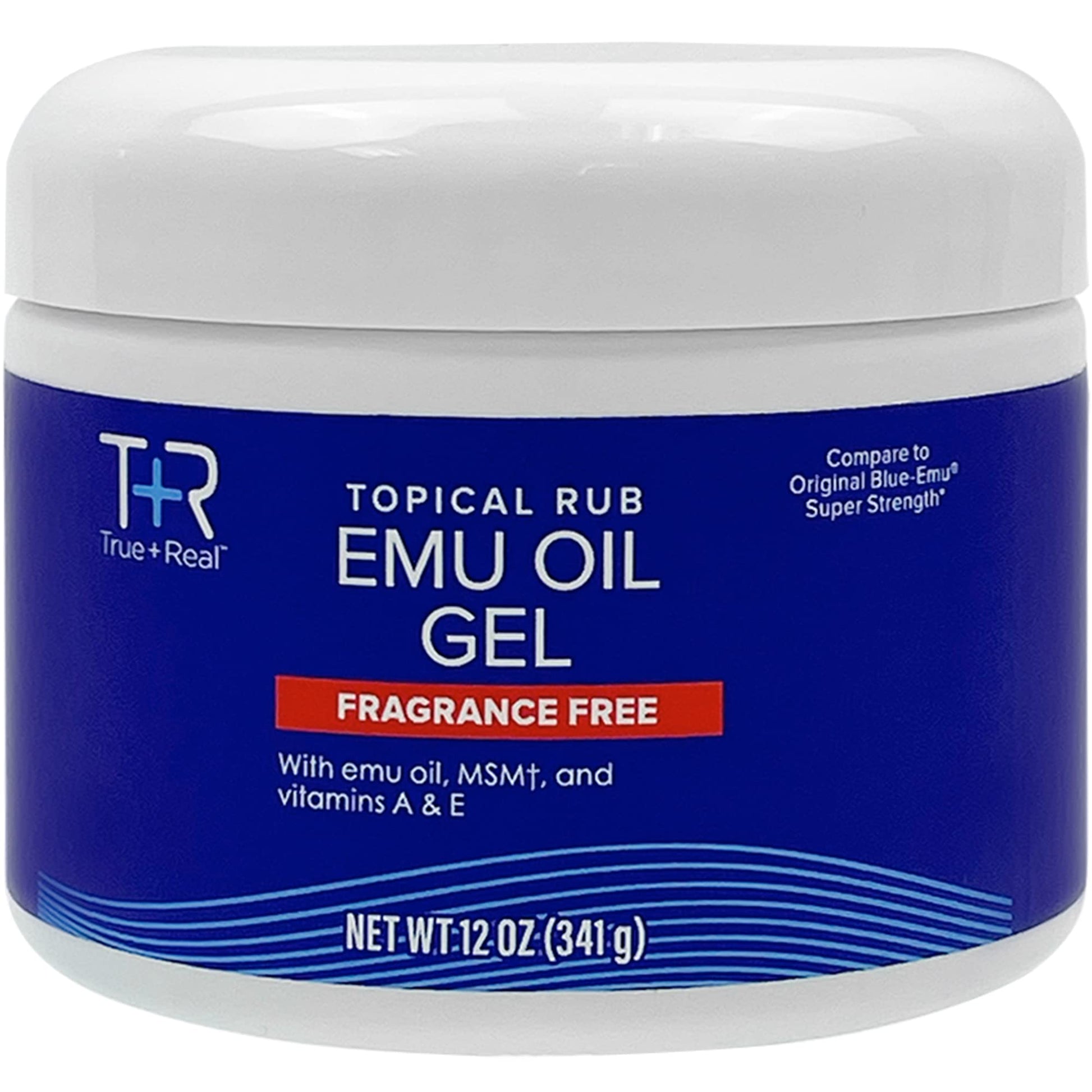 True+Real Emu Oil Gel, 12 oz True+RealAu supplements