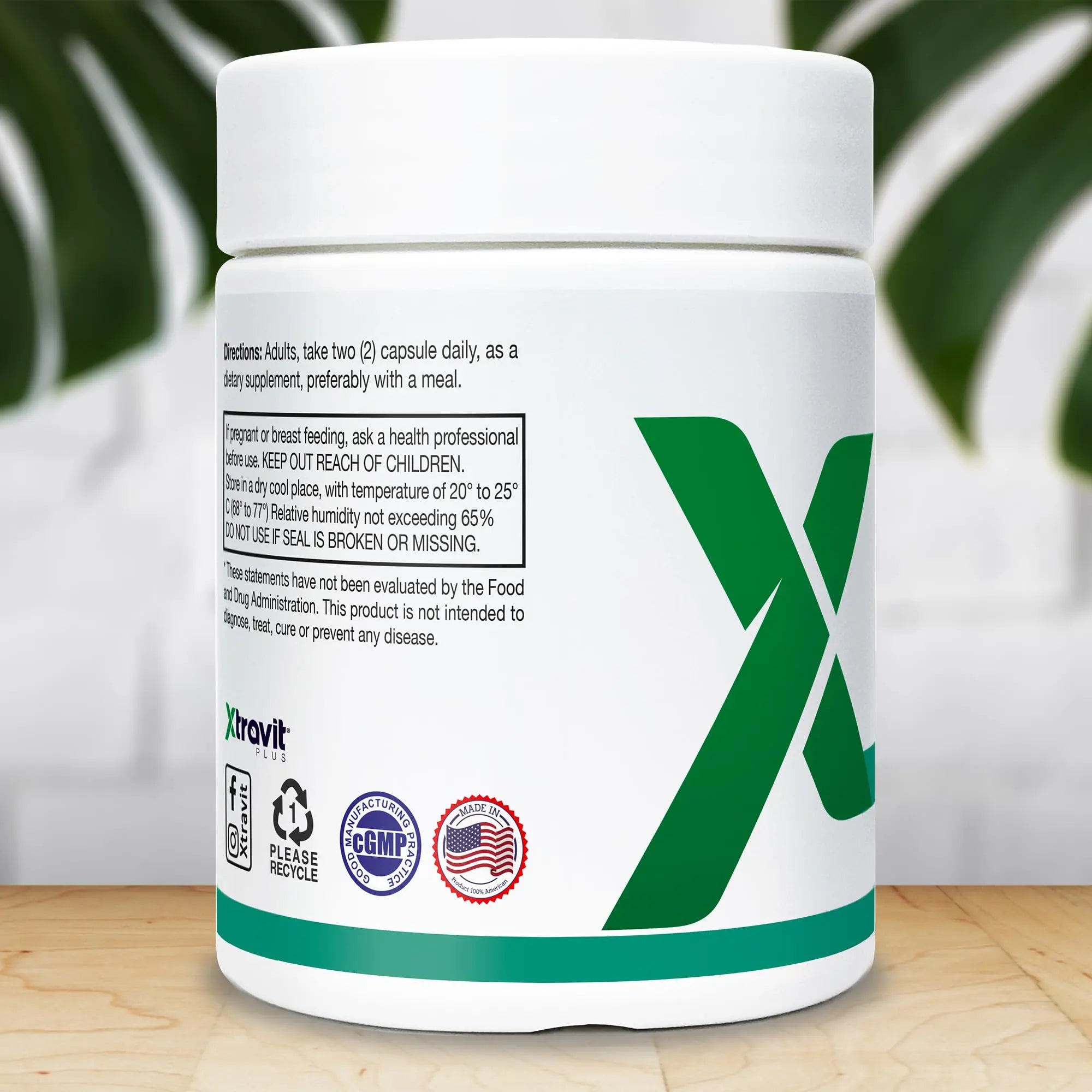 Xtravit Zinc Plus Vitamin C + D3 Supplement – Natural Immune Defense Supplements for Men & Women - May Support Skin, Energy, Bones, & Overall Wellness - Non-GMO, Gluten-Free, No Fillers, 60 Capsules Xtravitnz supplements