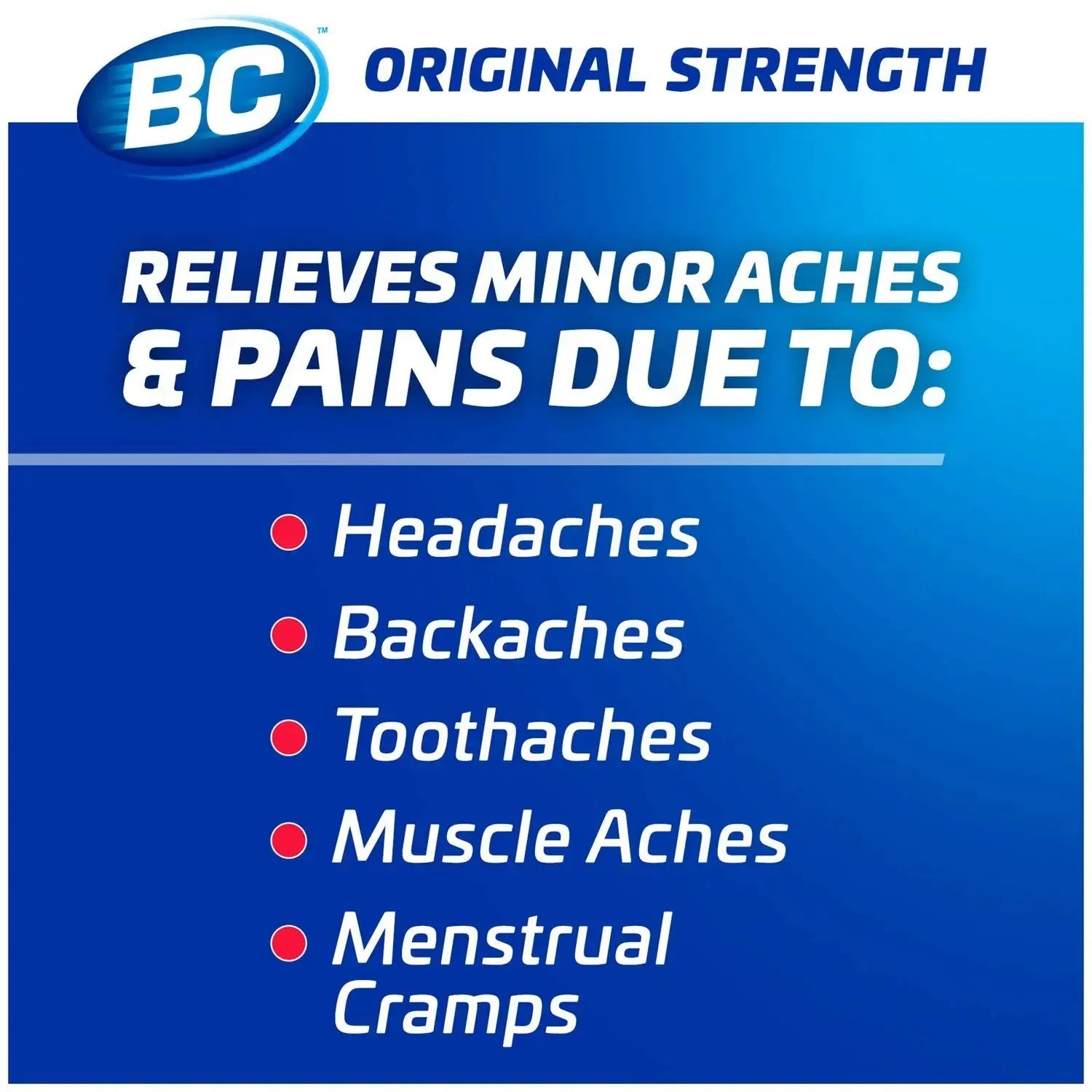 BC Powder Original Strength Pain Reliever, 50 Powder Sticks, 50 Count(Pack of 6) BCAu supplements