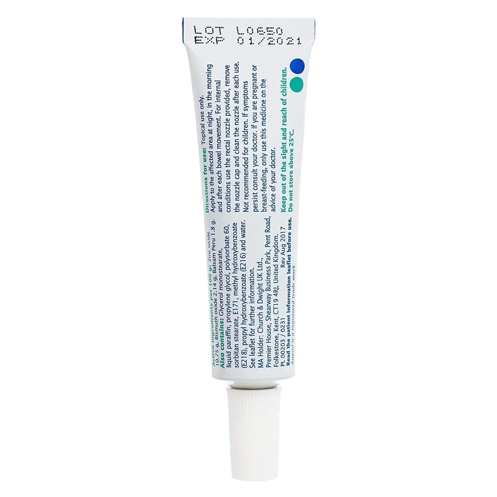 Anusol Cream Haemorrhoid Treatment 23G AnusolAu supplements