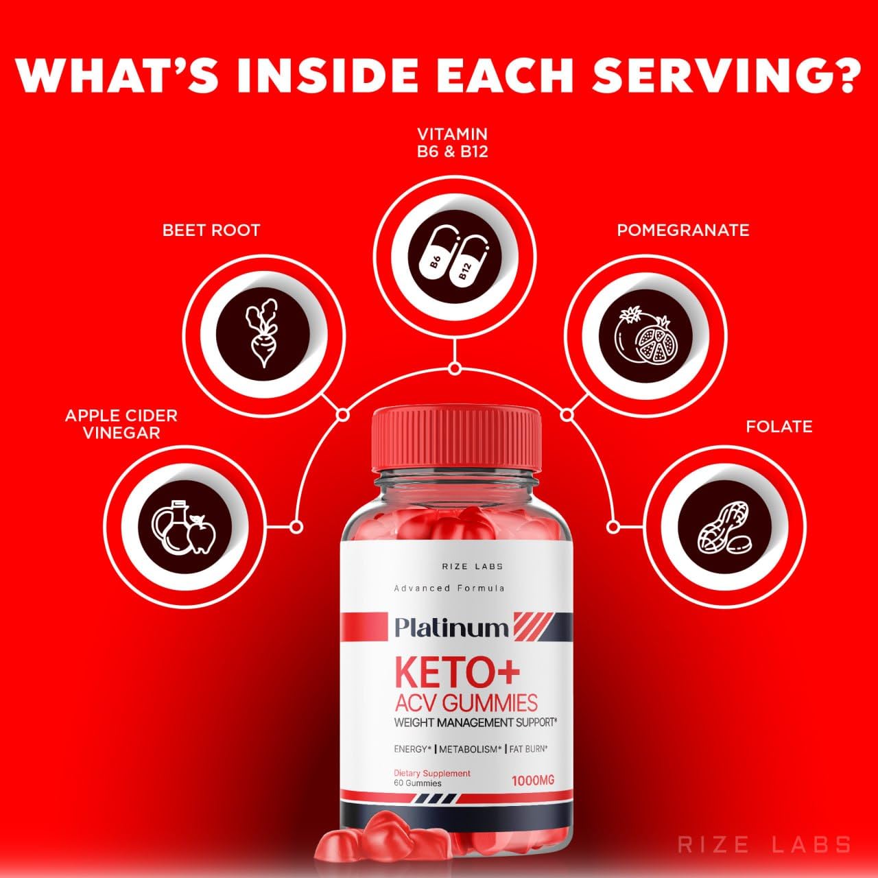 Platinum Keto AVC Gummies, Platinum Keto+ACV Gummies for Advanced Weight Loss rize labsAu supplements