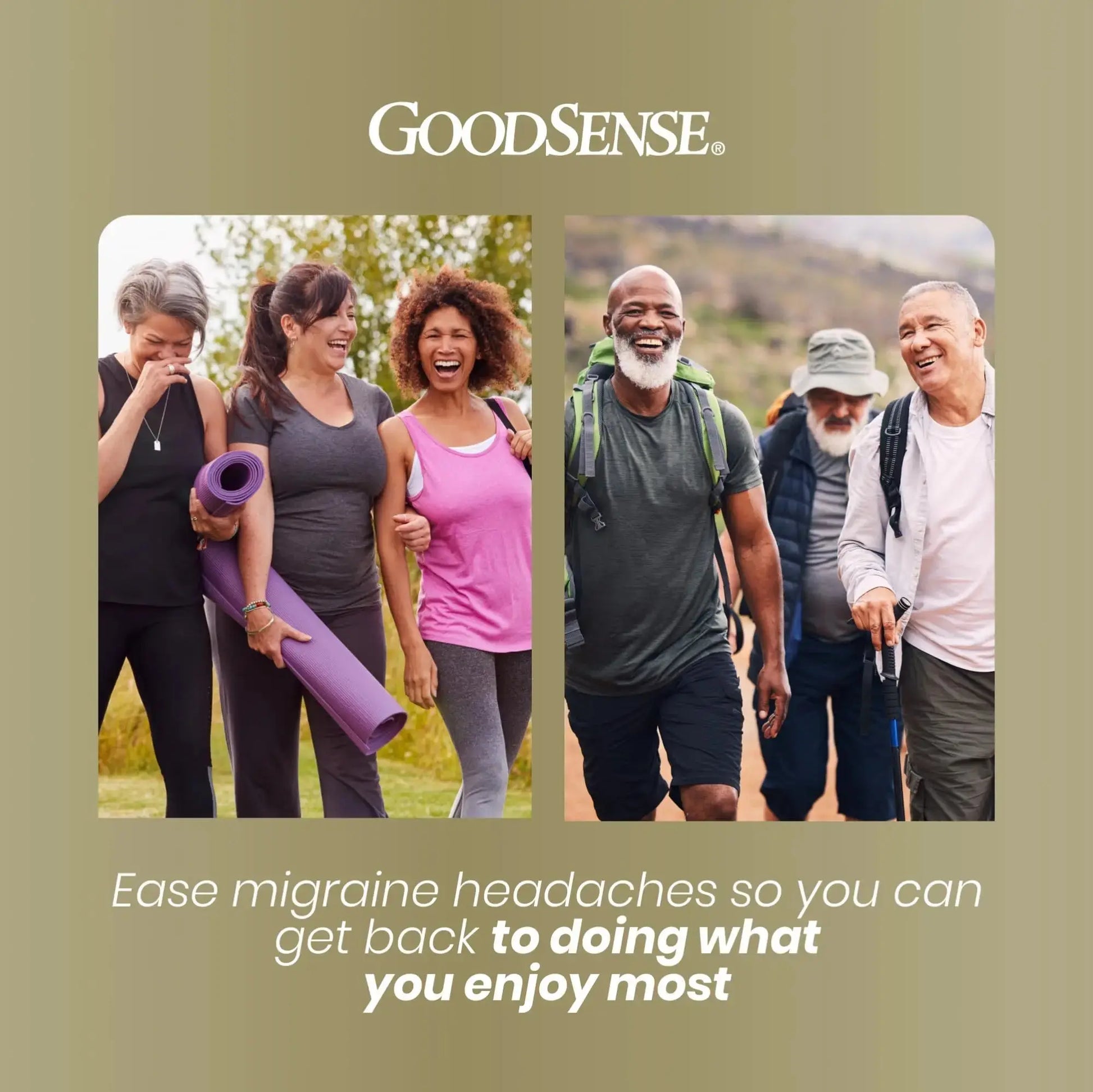 GoodSense Migraine Formula Caplets - Acetaminophen, Aspirin (NSAID) & Caffeine - Migraine Pain Relief, 24 Count GoodSenseAu supplements