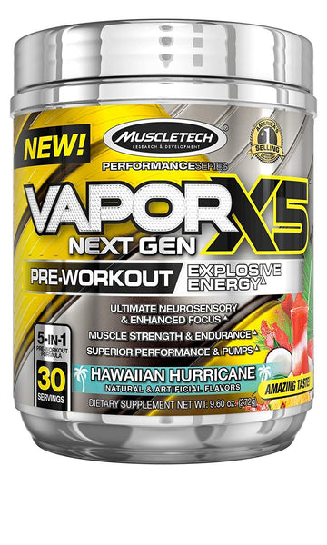 Pre Workout Powder | MuscleTech Vapor X5 for Men & Women, Energy Drink Mix Sports MuscleTechAu supplements
