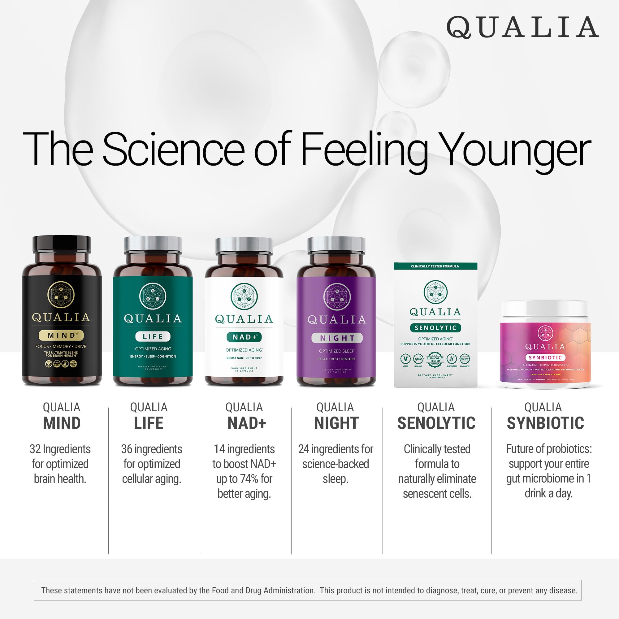 Qualia Life Sciences Qualia Mind | The Ultimate Blend for Brain Health* | Doctor-Formulated Nootropic to Fuel Focus & Concentration* | Supports Long Term Brain Health| Maintain Drive & Productivity QUALIA LIFE SCIENCESAu supplements