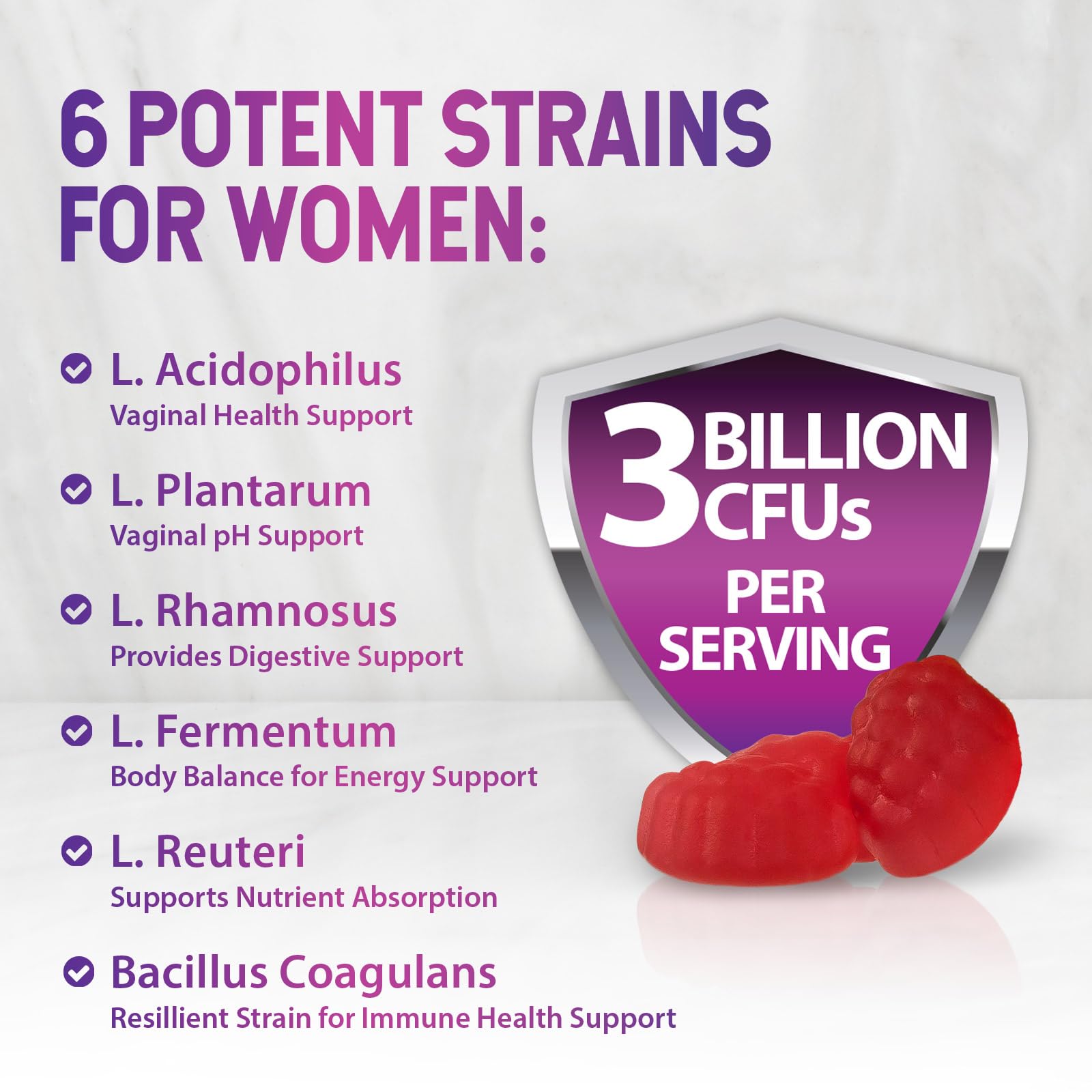 Menopause Supplement Gummies - 3 Billion CFU Women's Probiotics - Advanced Menopause Relief Formula for Women with Black Cohosh & Red Clover - Mild Hot Flashes & Night Sweats Support - 60 Gummies Nature's NutritionAu supplements