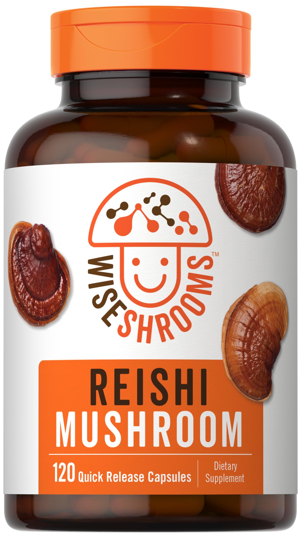 Carlyle Reishi Mushroom Capsules 5000 mg |120 Count | Non-GMO and Gluten Free Extract CarlyleAu supplements