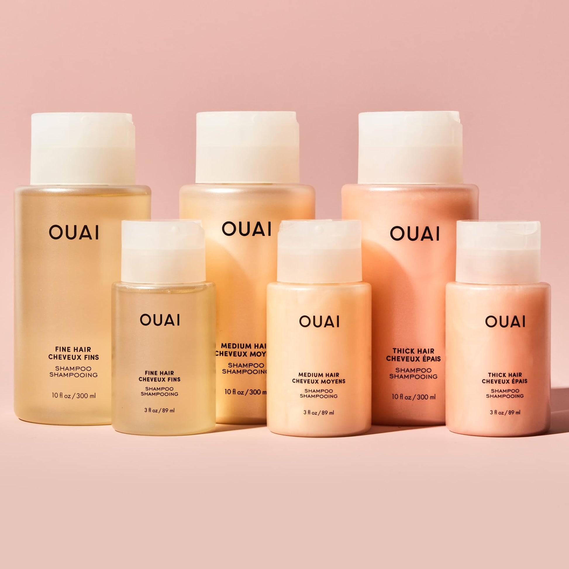 OUAI Thick Shampoo Travel Size - Moisturizing Shampoo with Keratin, Marshmallow Root, Shea Butter, Avocado Oil for Thick Hair - Strengthens & Hydrates - Paraben & Sulfate Free (3 Fl Oz) OUAIAu supplements