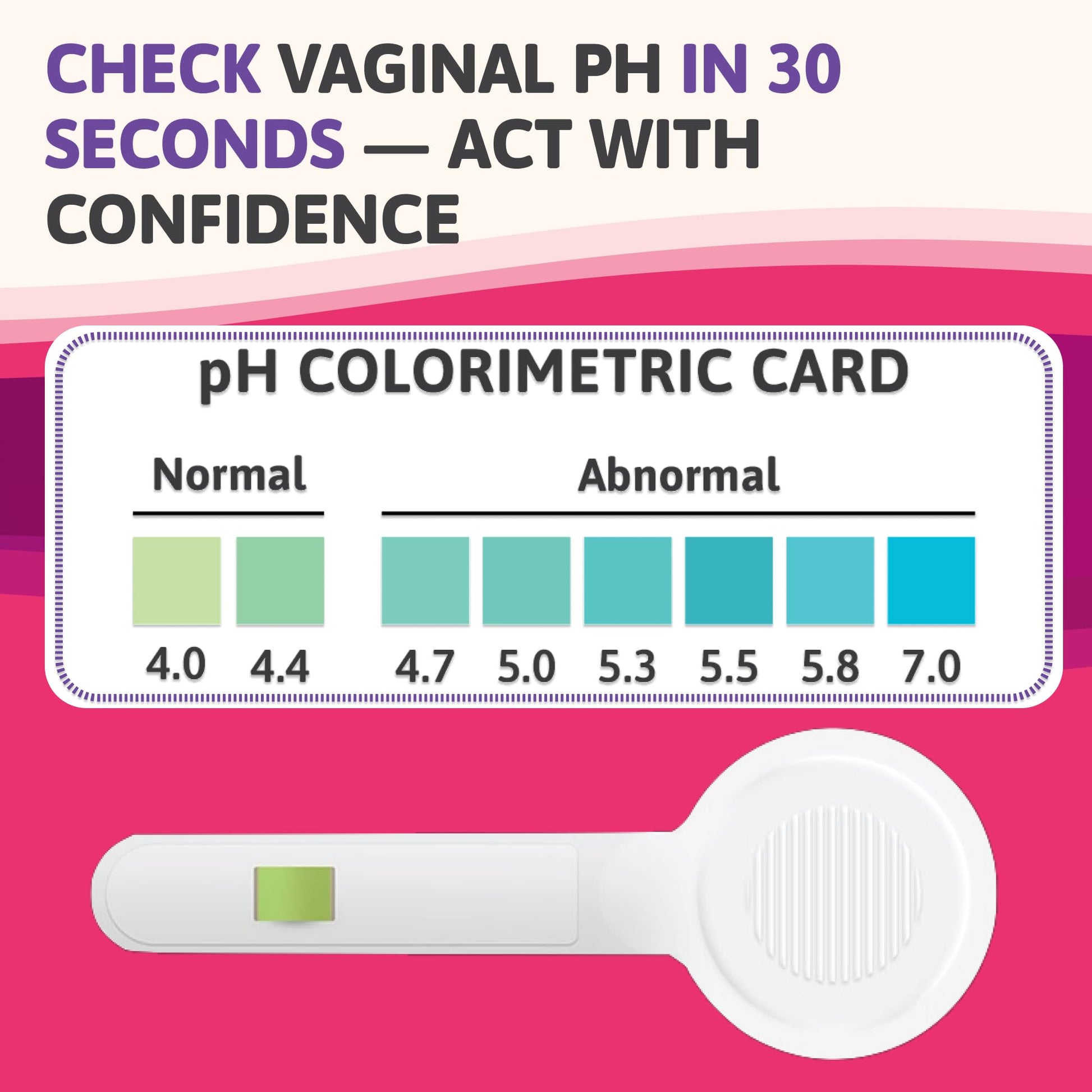 Exploro Vaginal pH Balance Test, PH Balance for Women, Vaginal Health pH Test Device, Vaginal Infection Test Kit Alternative to pH Test Strips & PhD Boric Acid, (Pack of 15) Devices ExploroUS supplements
