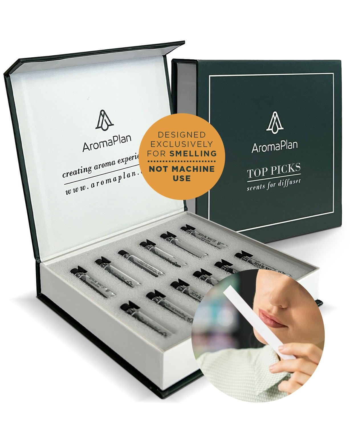 Aromaplan Sample Set, Top Picks Set Collection Exclusively for Smelling, NOT Machine USE AROMAPLANAu supplements