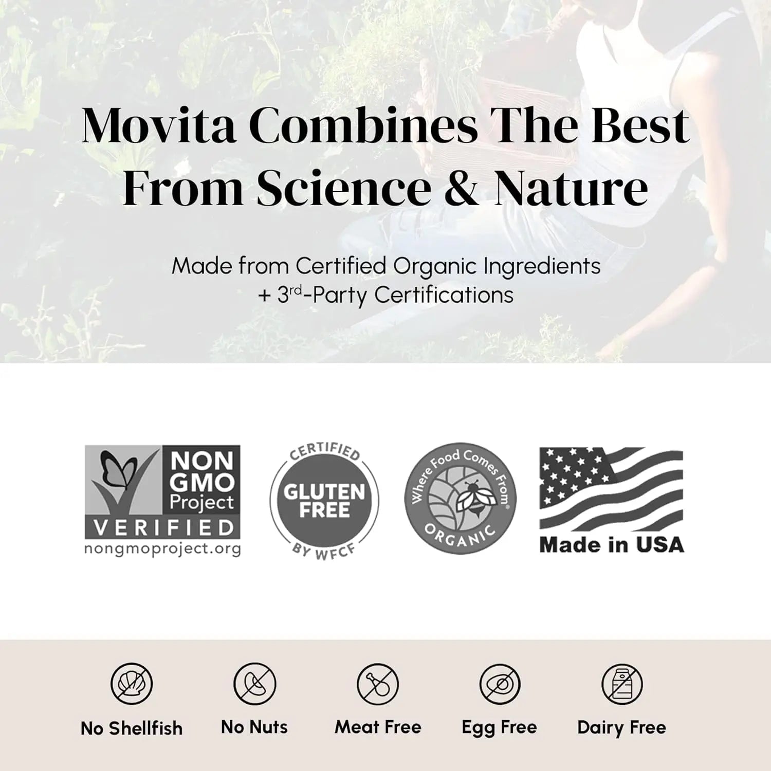 Movita Women’s Daily Multivitamin - Organic Fermented Whole Foods for Enhanced Energy, Immunity & Vitality - Vegan MovitaAu supplements