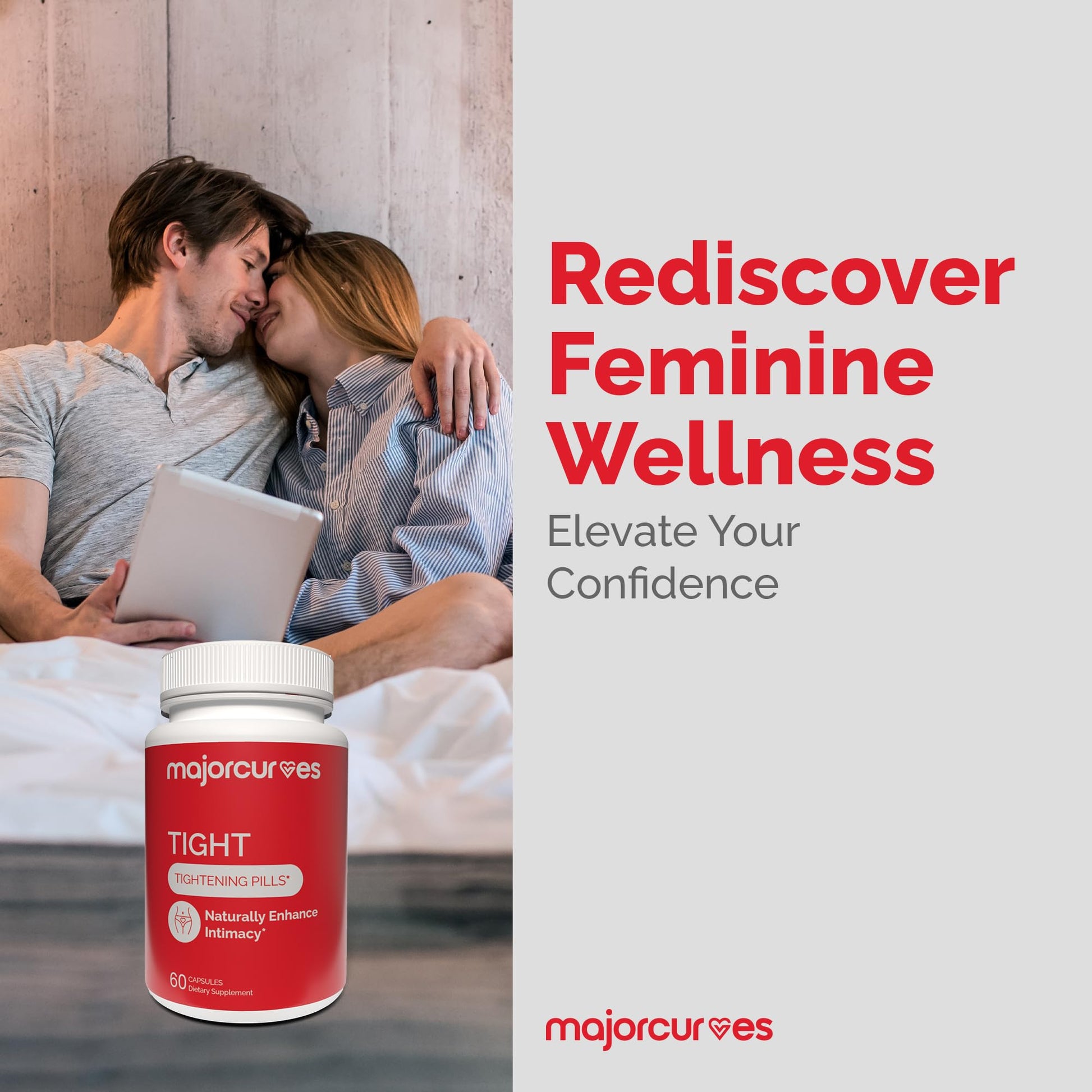 Major Curves Vaginal Tightening Pills – Feminine Support Supplement for Tone, Moisture & Intimate Wellness – V Rejuvenation & Odor Control with Herbal Extracts – Made in USA Major CurvesAu supplements