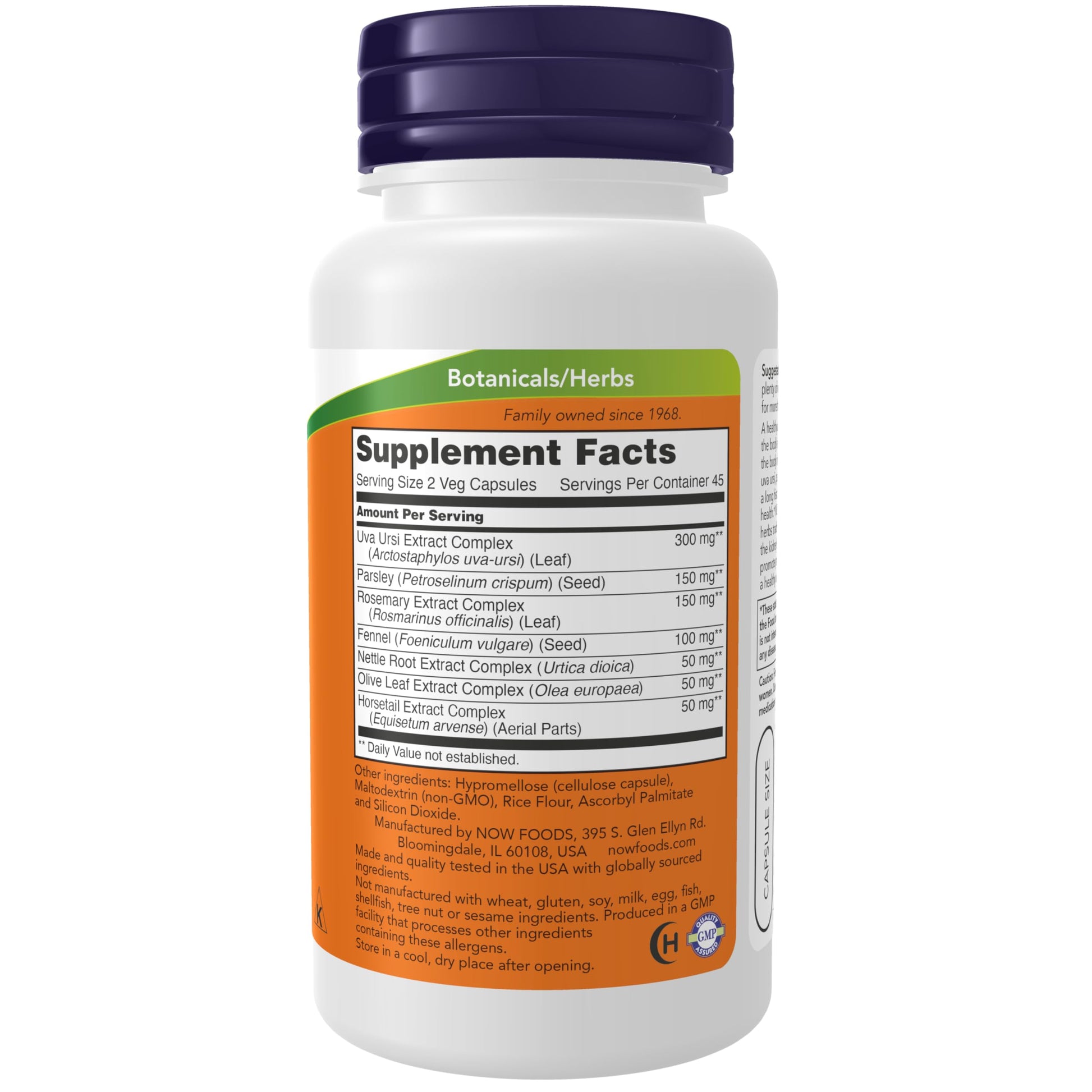 NOW Supplements, Kidney Cleanse with Uva Ursi, Parsley Seed, Fennel, and Horsetail, 90 Veg Capsules NOW FoodsAu supplements