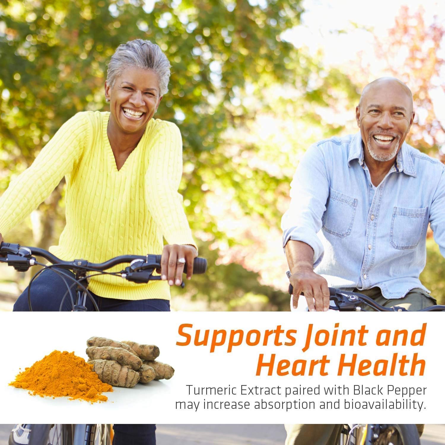 Turmeric Curcumin with BioPerine & Ginger 95% Standardized Curcuminoids Nature's NutritionUS supplements