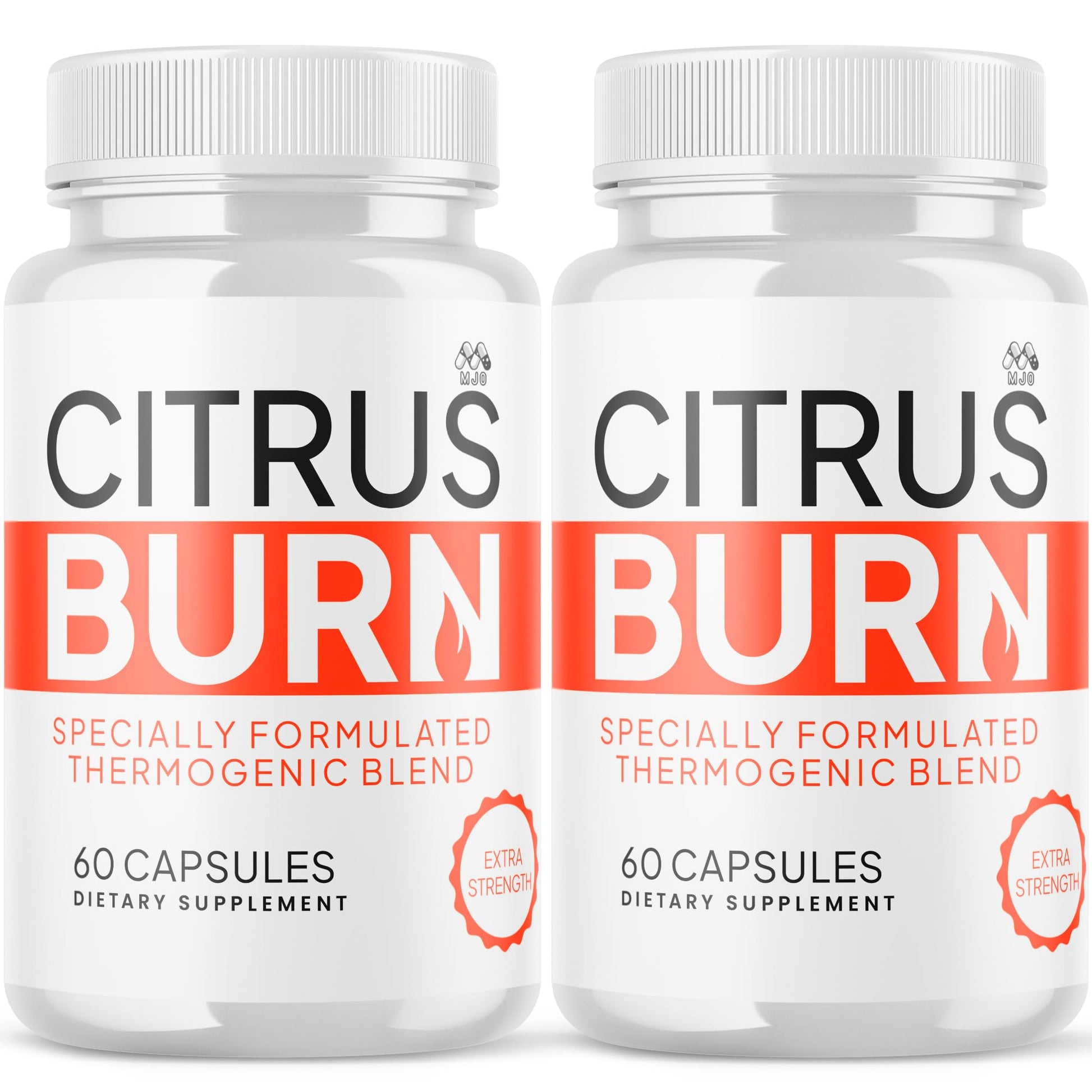 (2 Pack) Citrus Burn Capsules, Official CitrusBurn Pills with All Natural Ingredients, Advanced Citrus Burn for Optimal Health & Wellness Support with Premium Vitamins for Women & Men (120 Capsules) MJOAu supplements