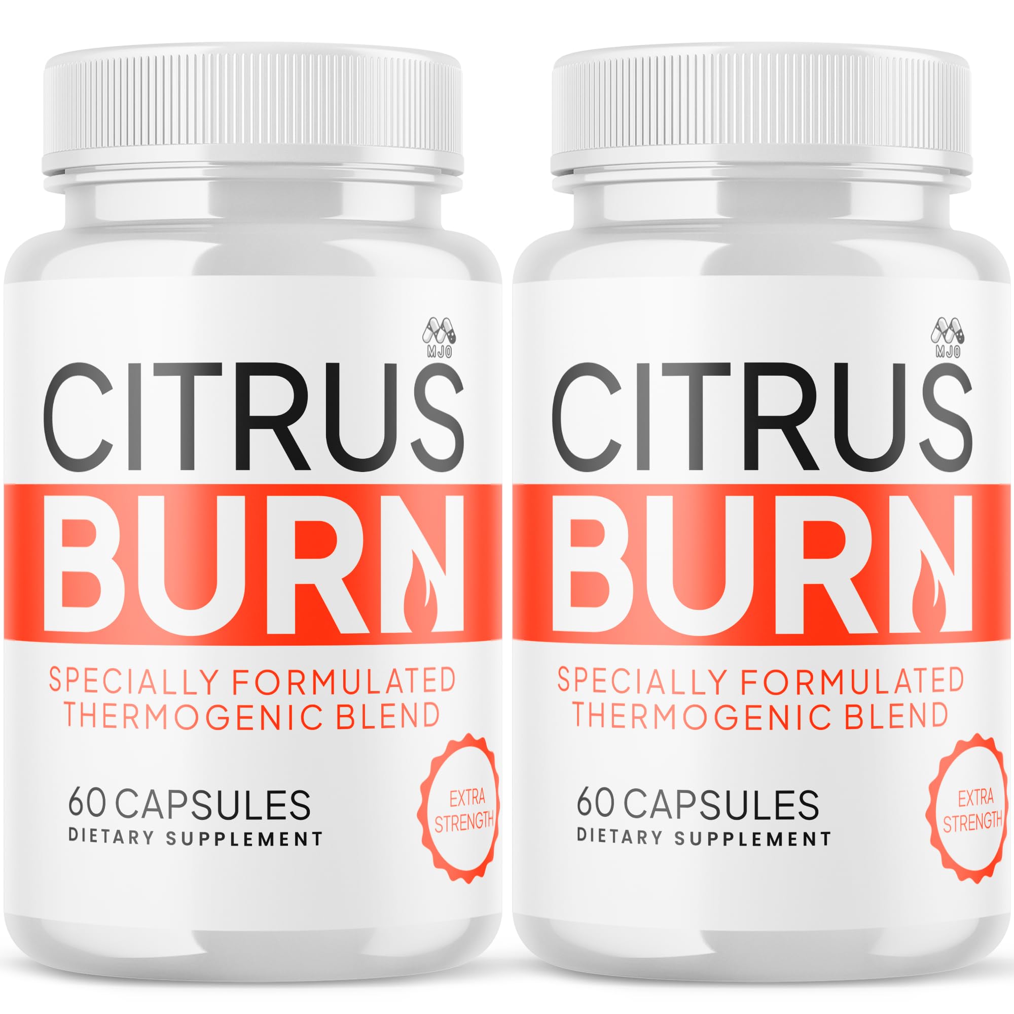 (2 Pack) Citrus Burn Capsules, Official CitrusBurn Pills with All Natural Ingredients, Advanced Citrus Burn for Optimal Health & Wellness Support with Premium Vitamins for Women & Men (120 Capsules) MJOAu supplements