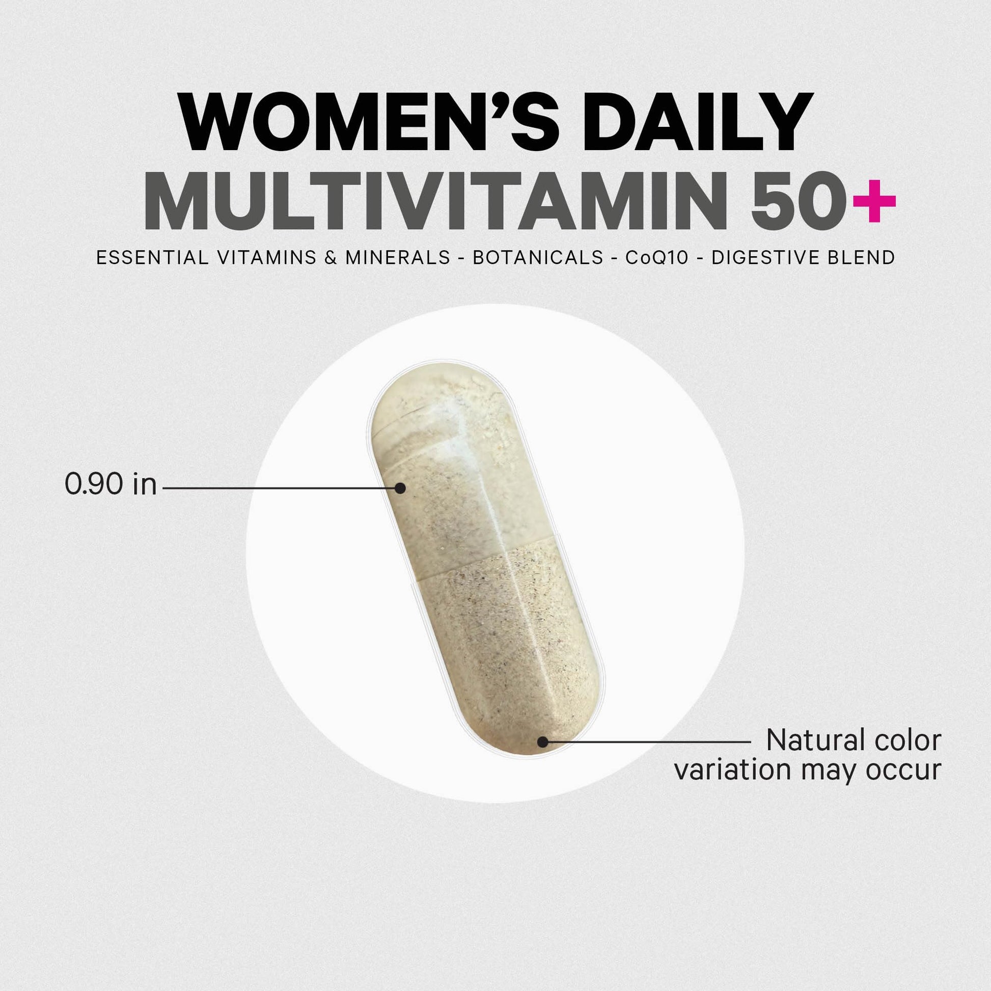 Codeage Women’s Multivitamin 50+ Supplement - Essential Vitamins for Women Over 50, Minerals, CoQ10, Hyaluronic Acid, Probiotics, Black Cohosh, Ashwagandha & Superfoods - Non-GMO - 90 Capsules CodeageAu supplements
